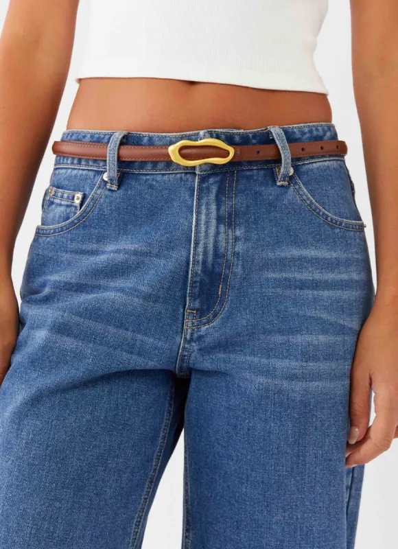 Byrde Belt - Brown sold by Peppermayo