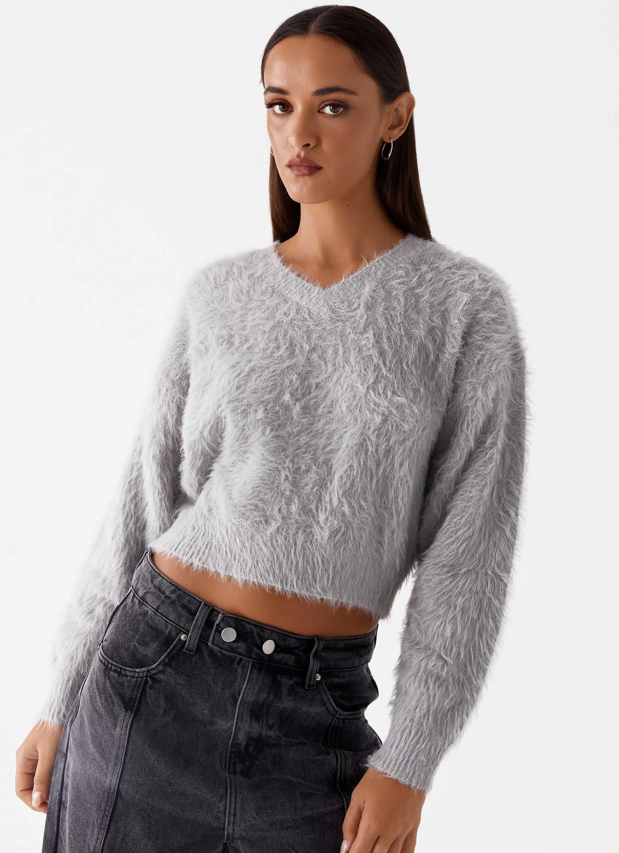 Greenwich Sweater - Grey Marle sold by Peppermayo product image thumbnail 5