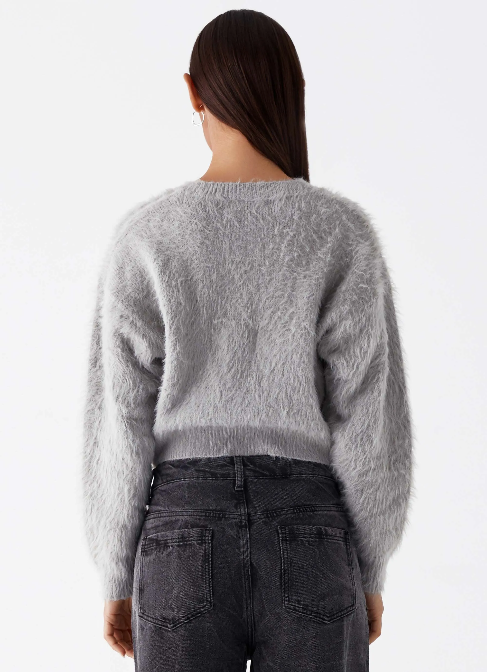 Greenwich Sweater - Grey Marle sold by Peppermayo product image thumbnail 4