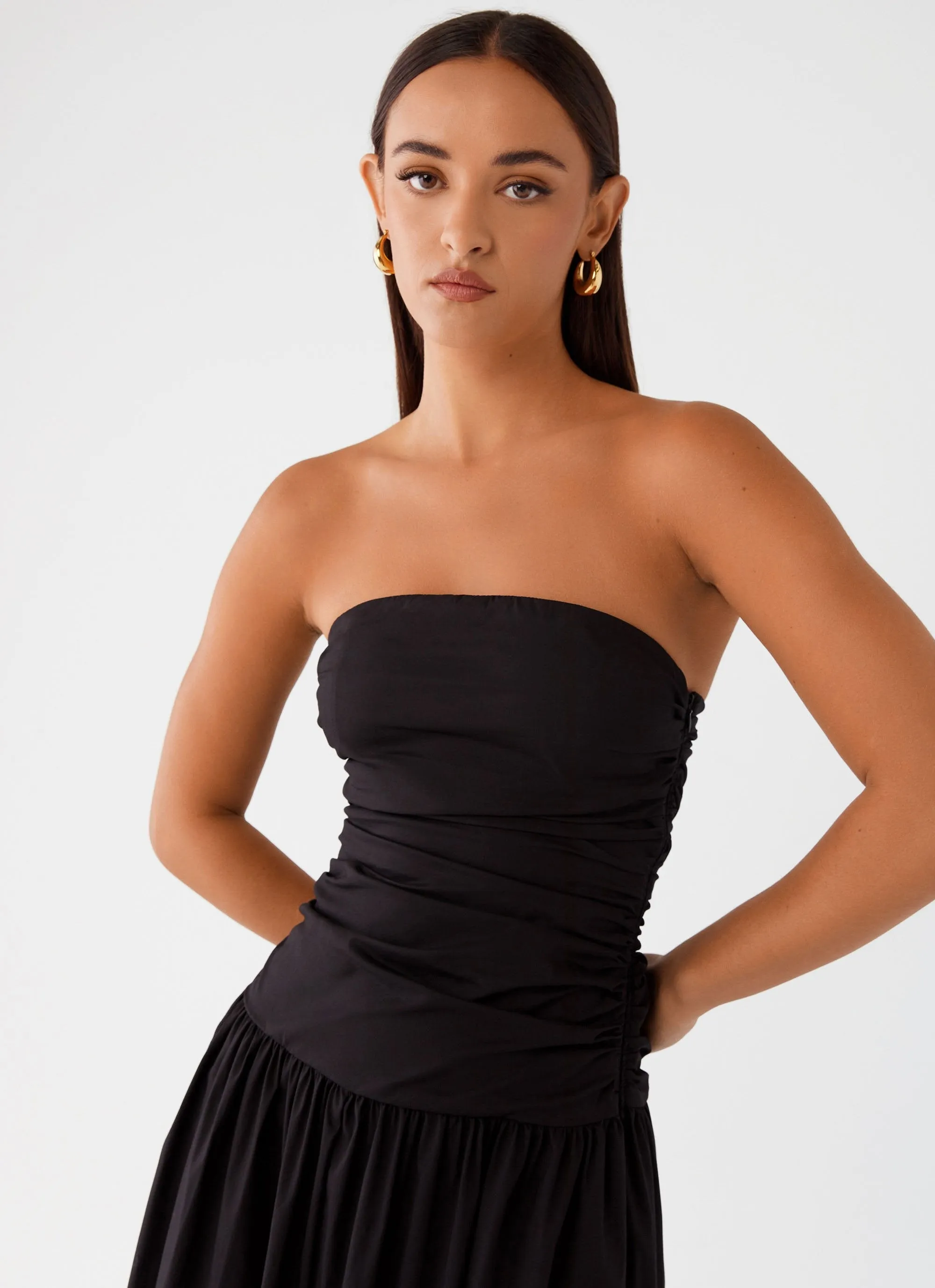 Carmel Maxi Dress - Black sold by Peppermayo product image thumbnail 5