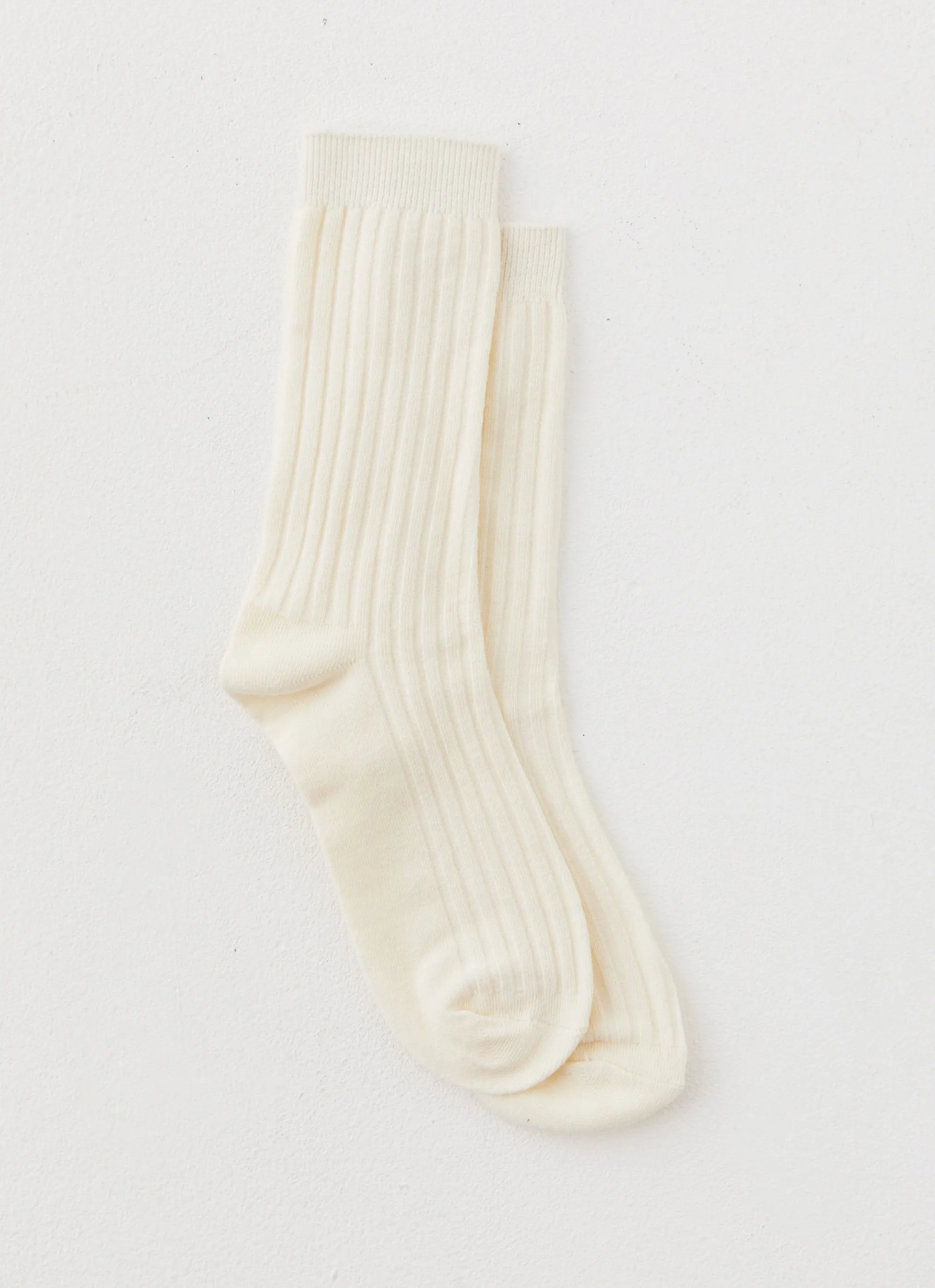 Marnie Socks - Ivory Ribbed sold by Peppermayo product image thumbnail 2