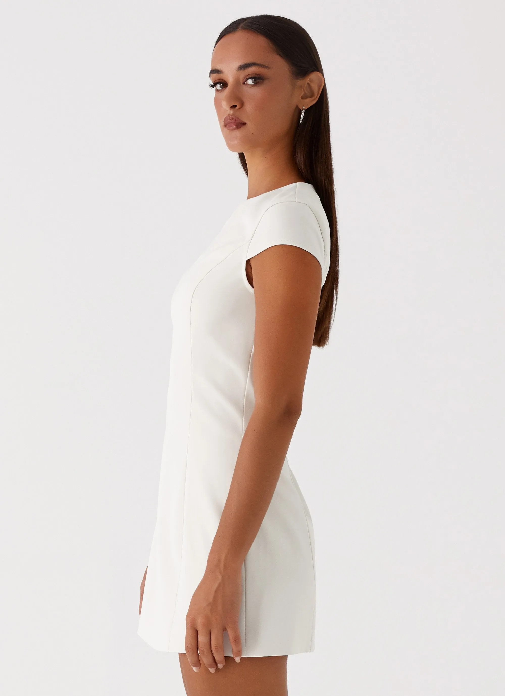 Harriet Mini Dress - Off White sold by Peppermayo product image thumbnail 3