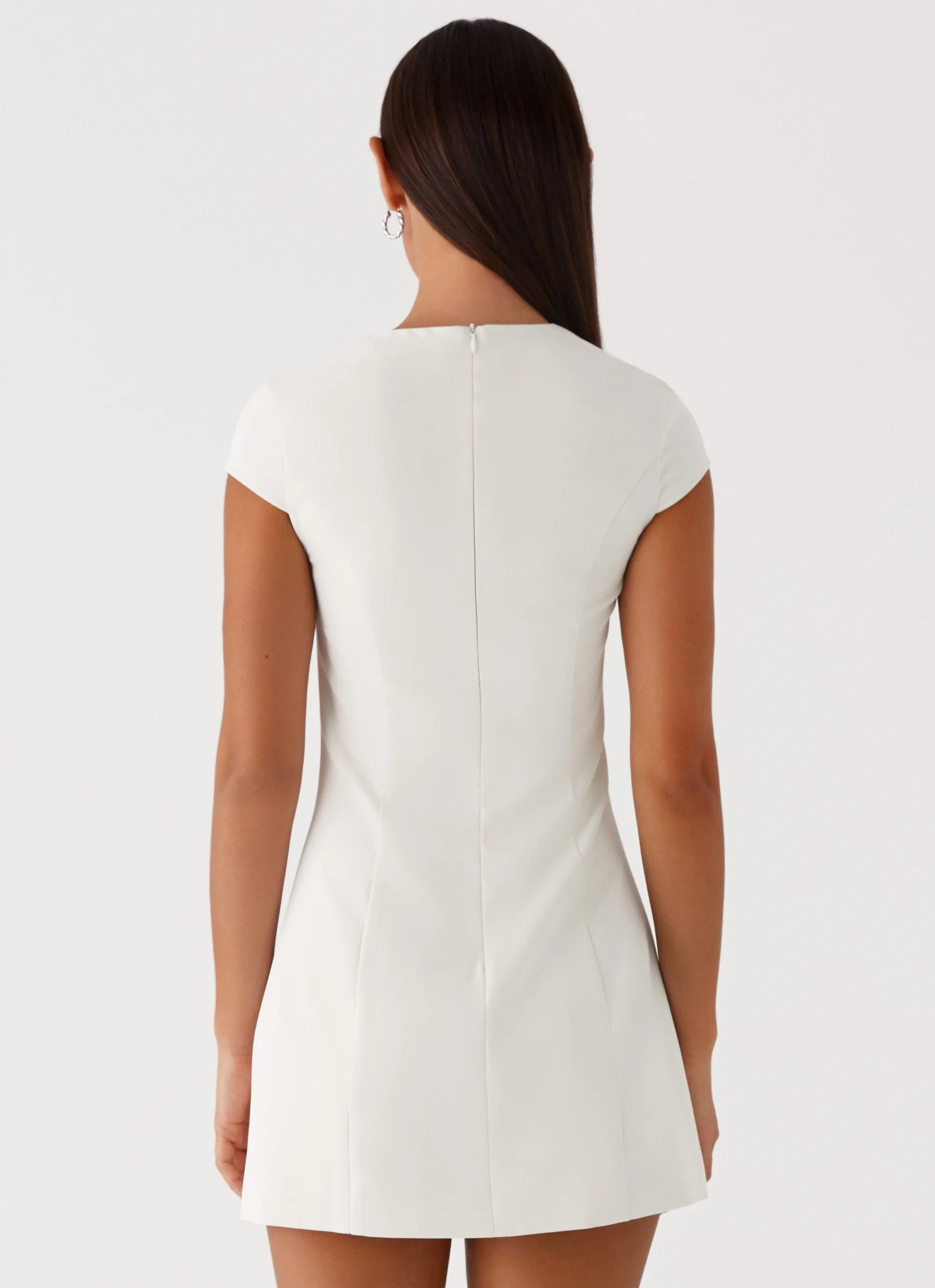 Harriet Mini Dress - Off White sold by Peppermayo product image thumbnail 4