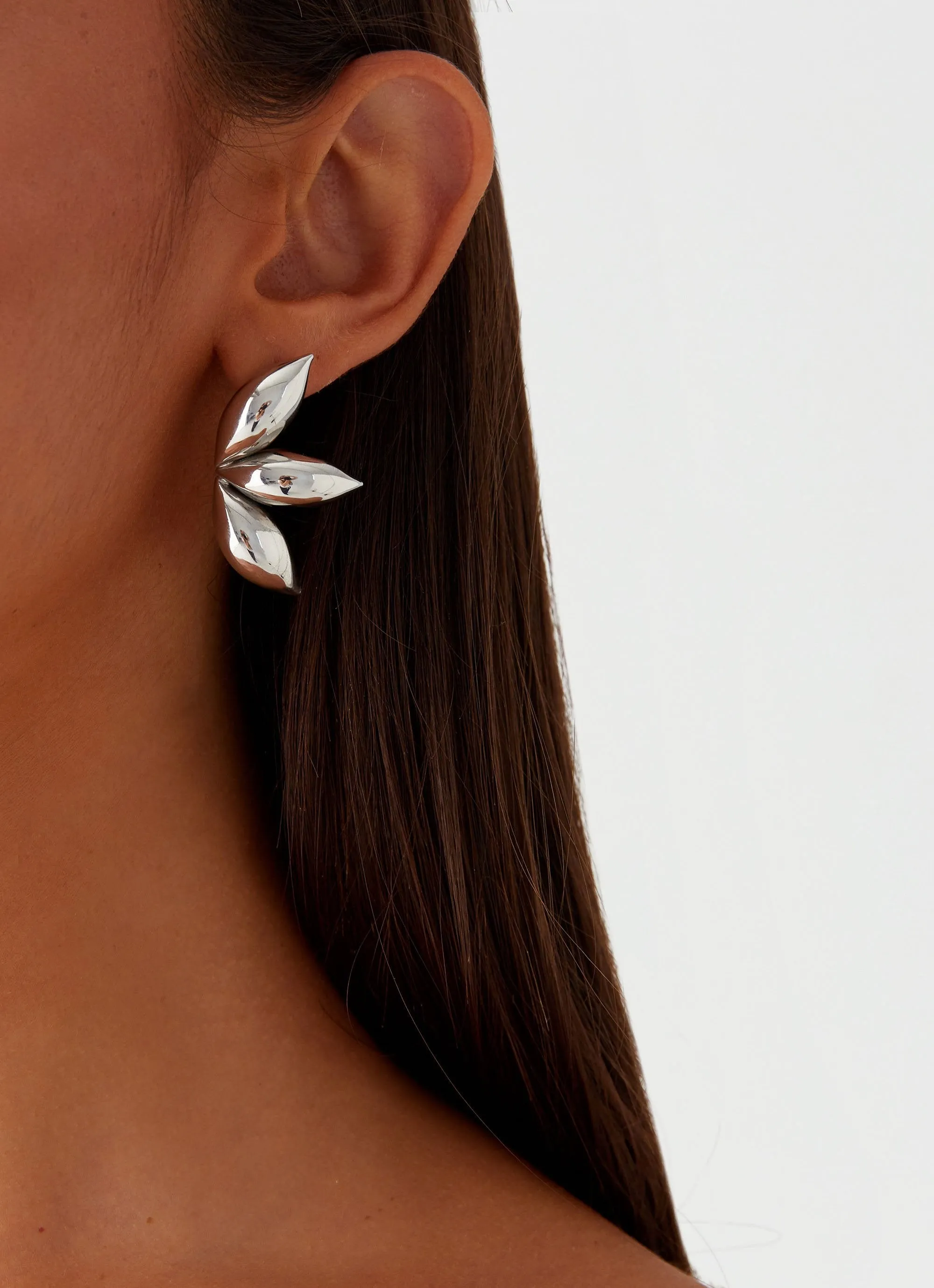 Priya Earrings - Silver sold by Peppermayo product image thumbnail 3