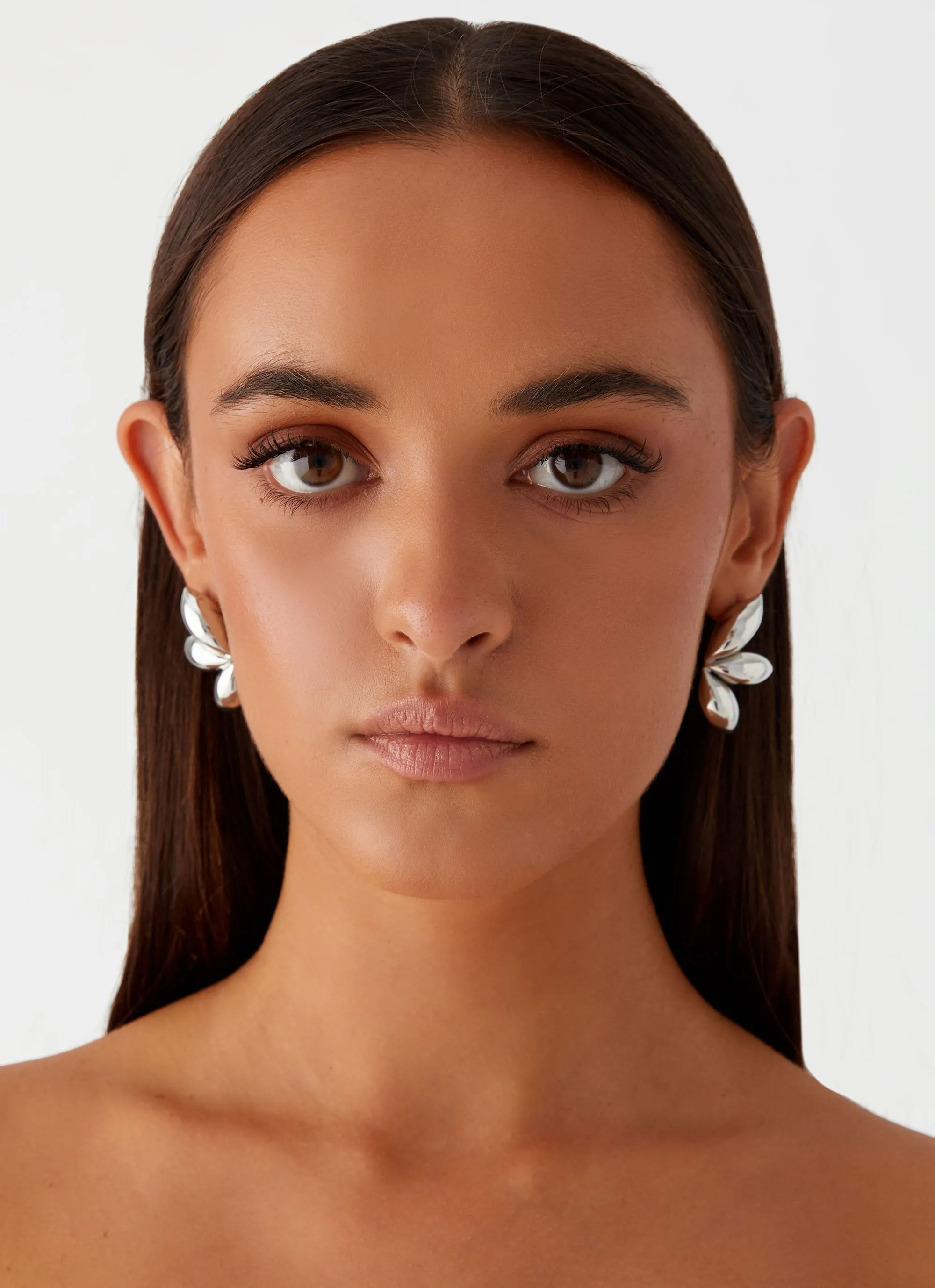 Priya Earrings - Silver sold by Peppermayo product image thumbnail 4
