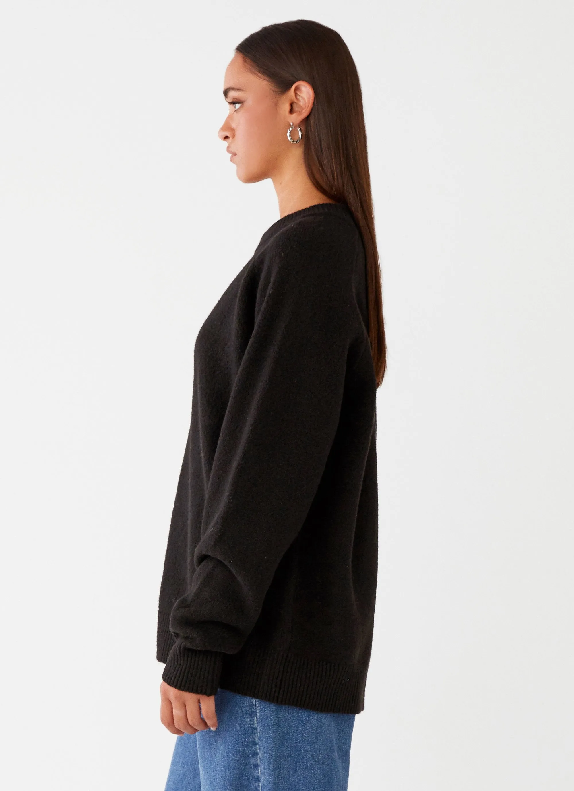 Gracie Mae Sweater - Black sold by Peppermayo product image thumbnail 3