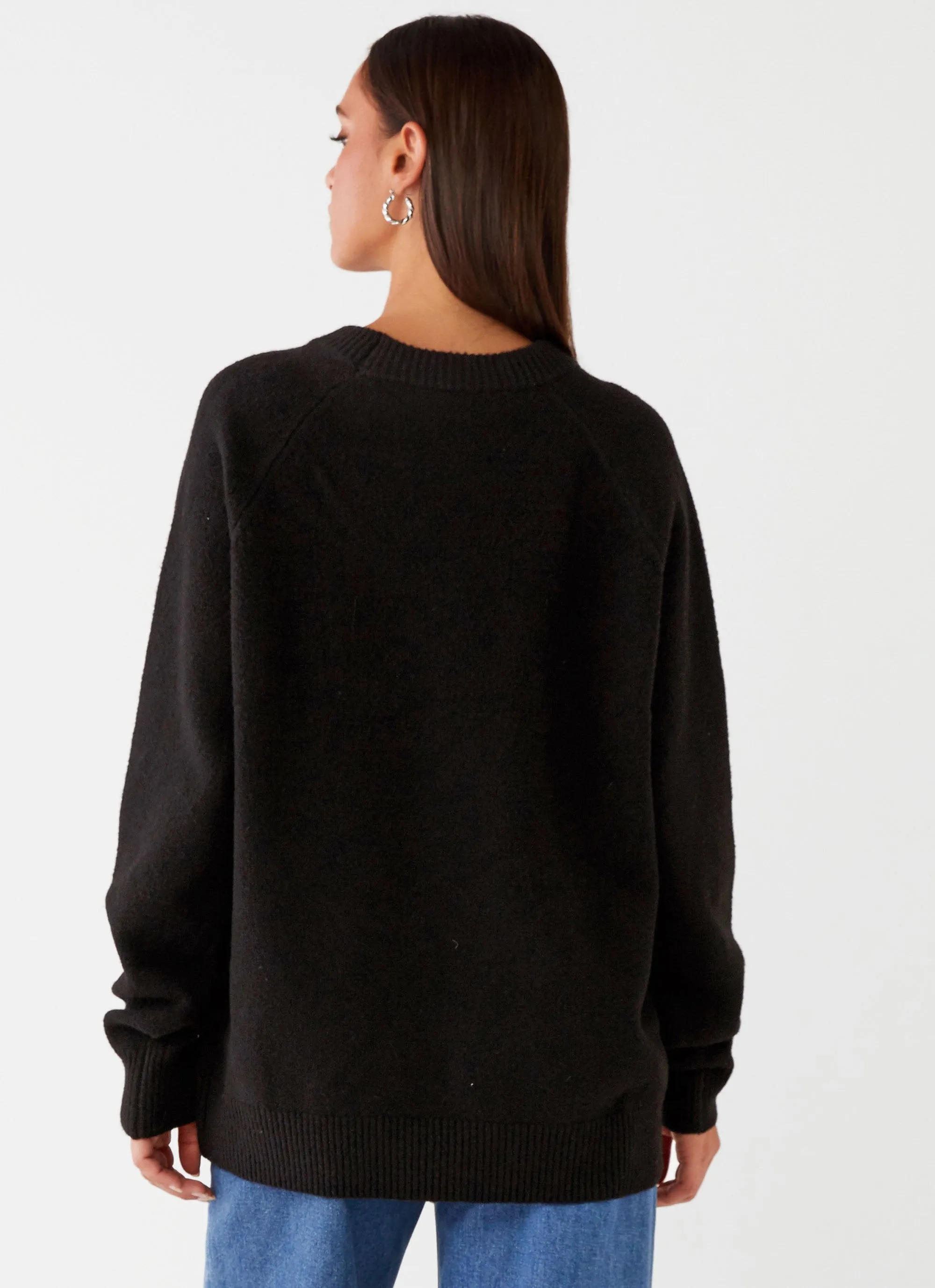 Gracie Mae Sweater - Black sold by Peppermayo product image thumbnail 4