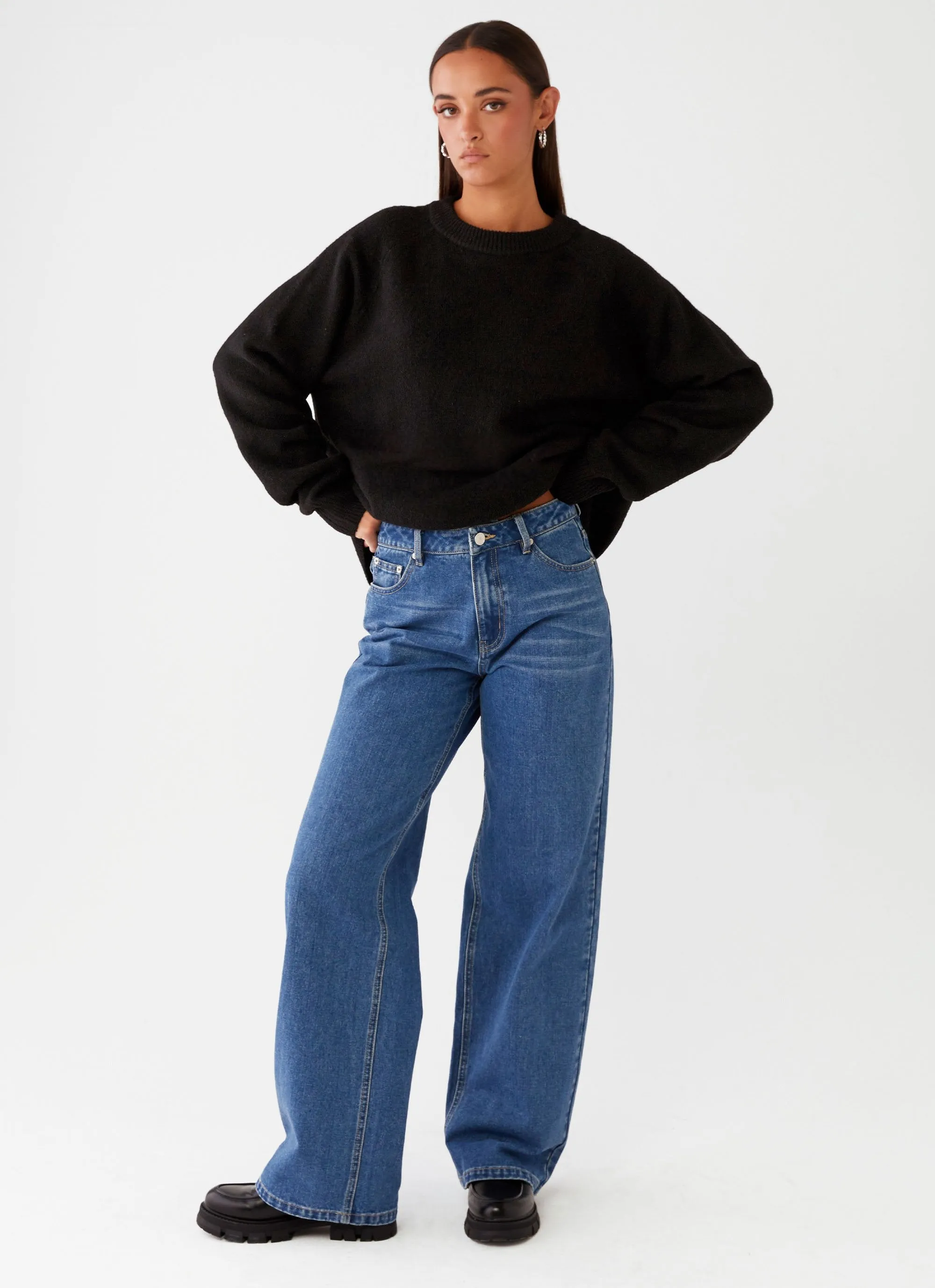 Gracie Mae Sweater - Black sold by Peppermayo product image thumbnail 5