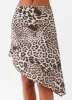 Elizabeth Midi Skirt - Leopard sold by Peppermayo