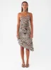 Elizabeth Midi Skirt - Leopard sold by Peppermayo