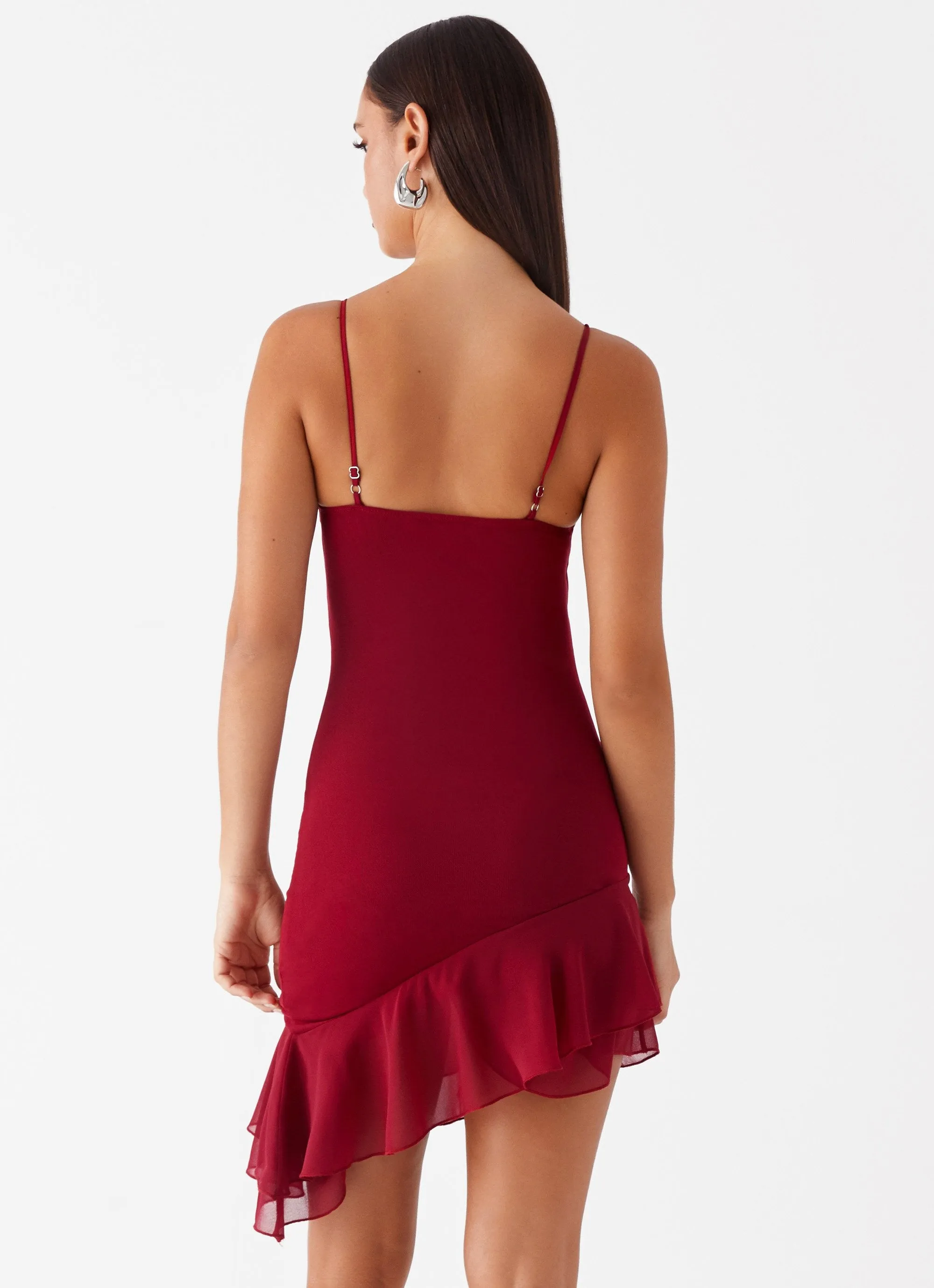 Mallory Mini Dress - Cherry Red sold by Peppermayo product image thumbnail 4