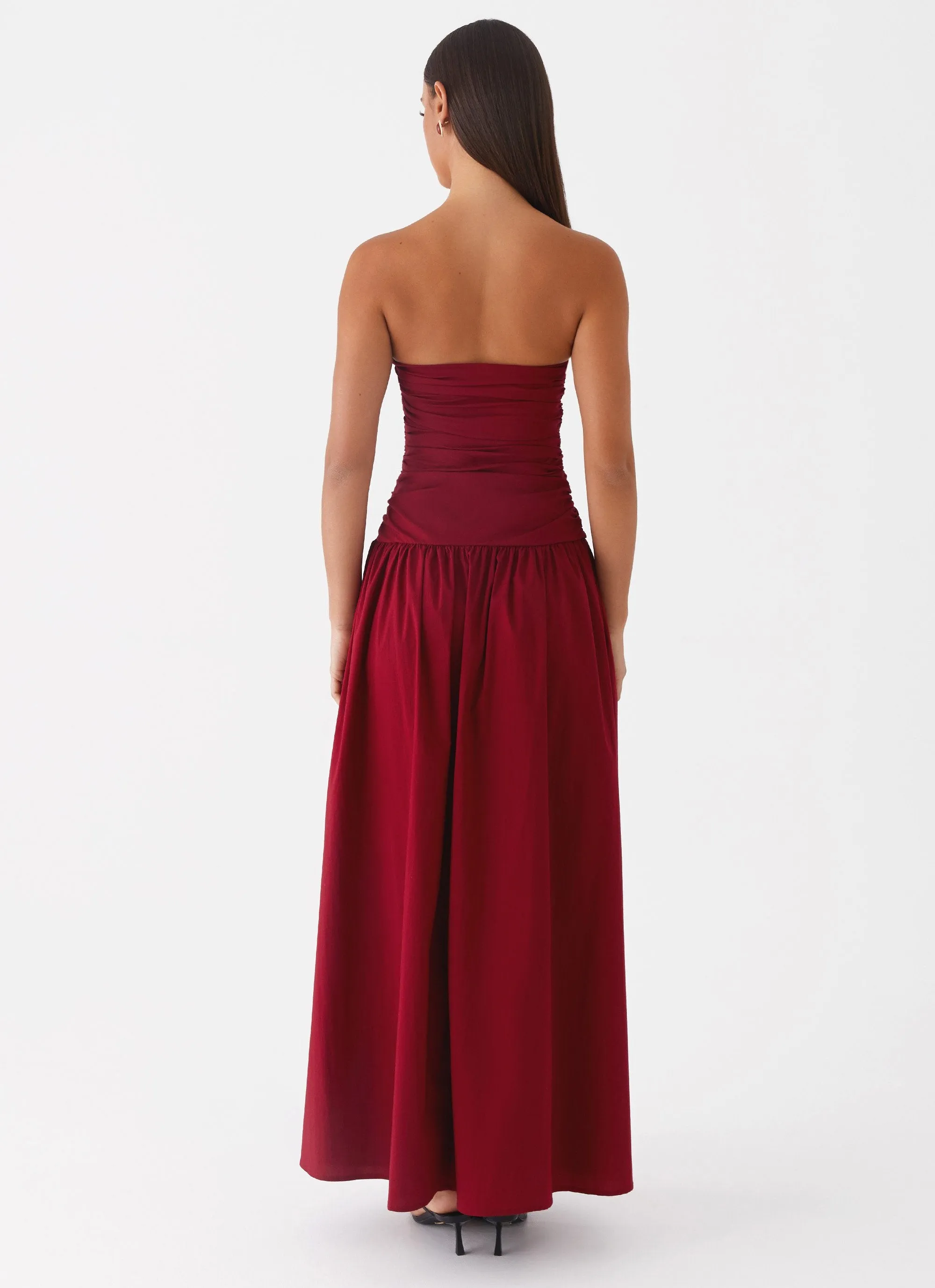 Carmel Maxi Dress - Merlot sold by Peppermayo product image thumbnail 4