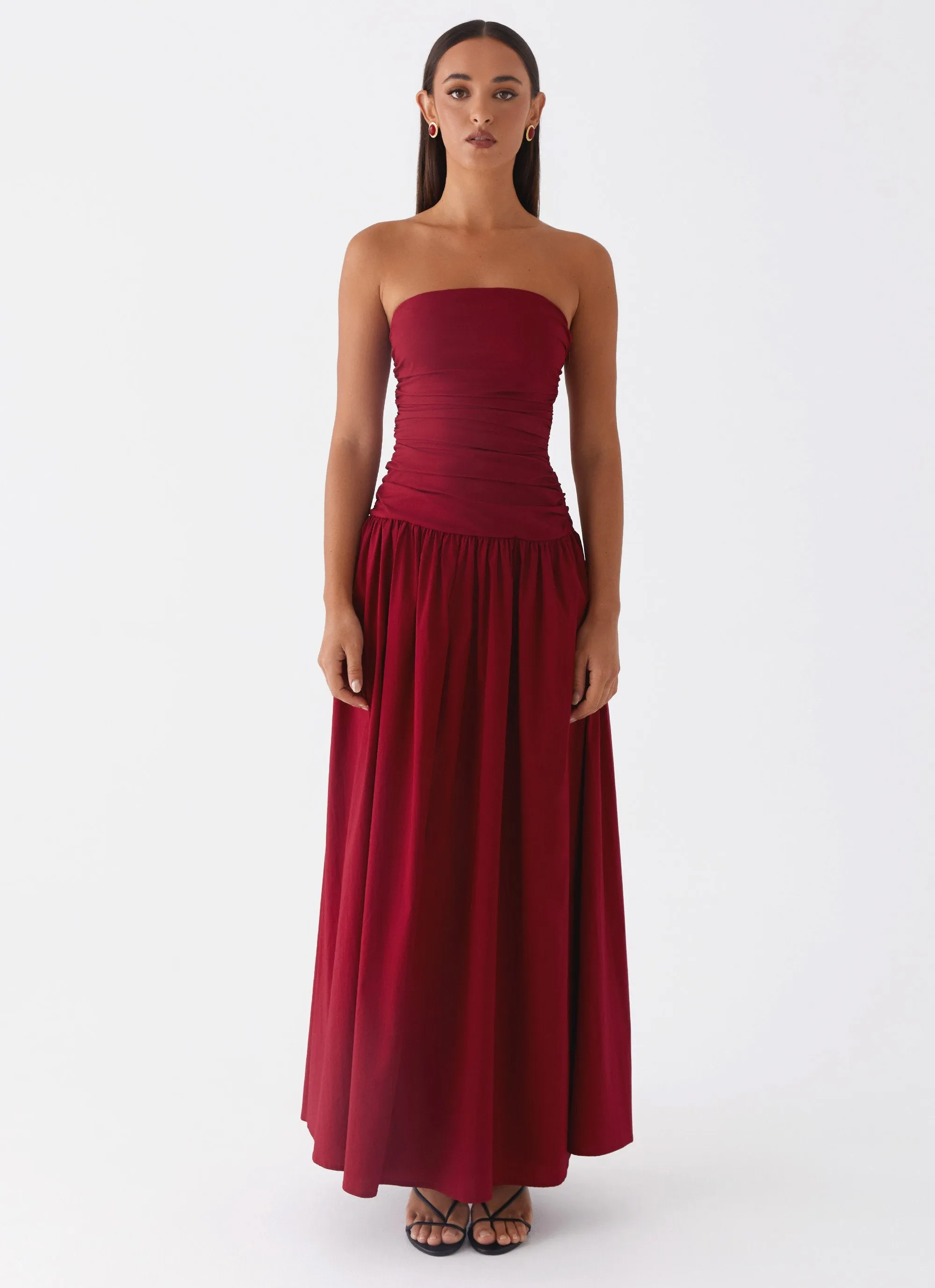 Carmel Maxi Dress - Merlot sold by Peppermayo product image thumbnail 2