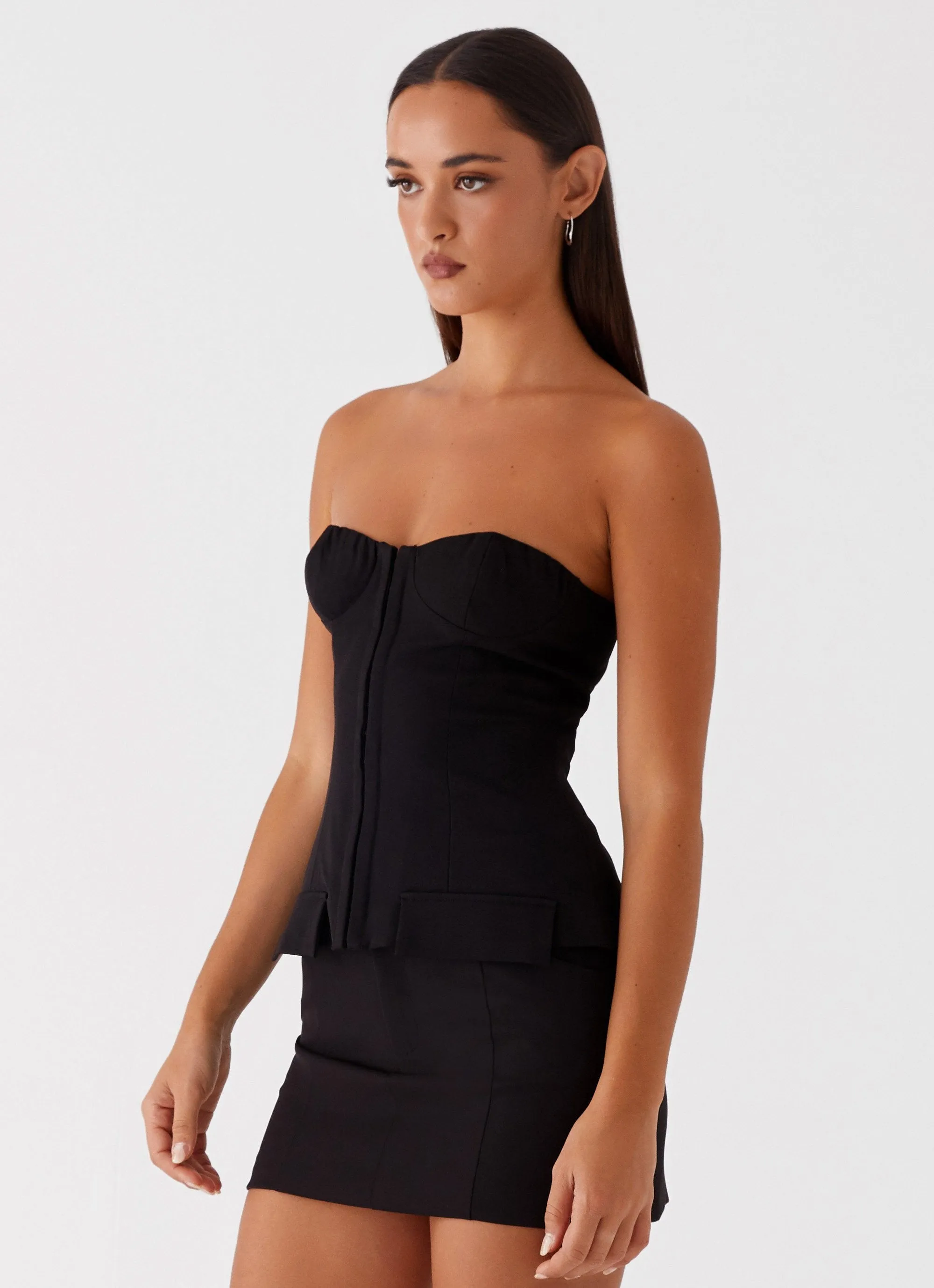 Jeanie Corset Top - Black sold by Peppermayo product image thumbnail 4