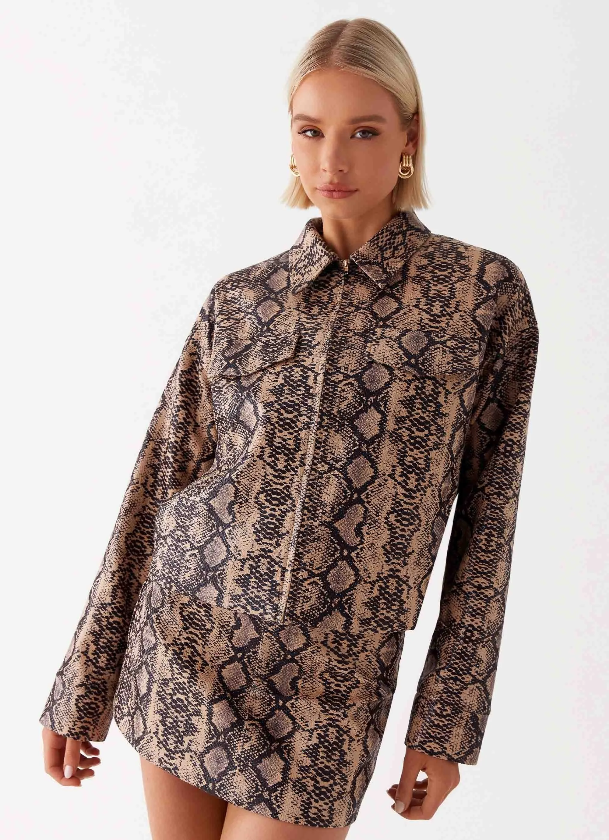 Bethany Mini Skirt - Snake sold by Peppermayo product image thumbnail 5