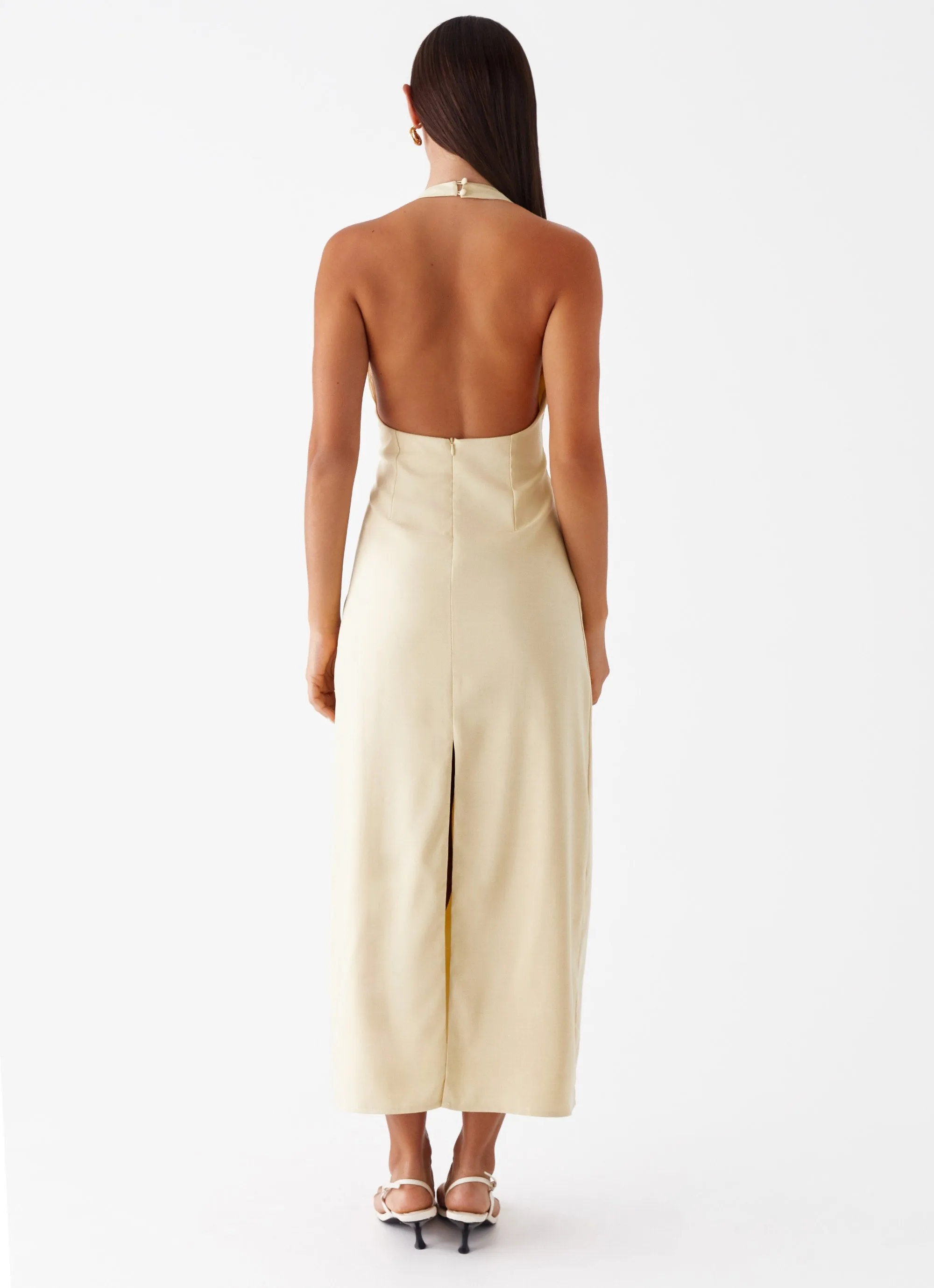 Anita Maxi Dress - Yellow sold by Peppermayo product image thumbnail 4