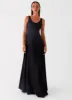 Cosma Maxi Dress - Black sold by Peppermayo