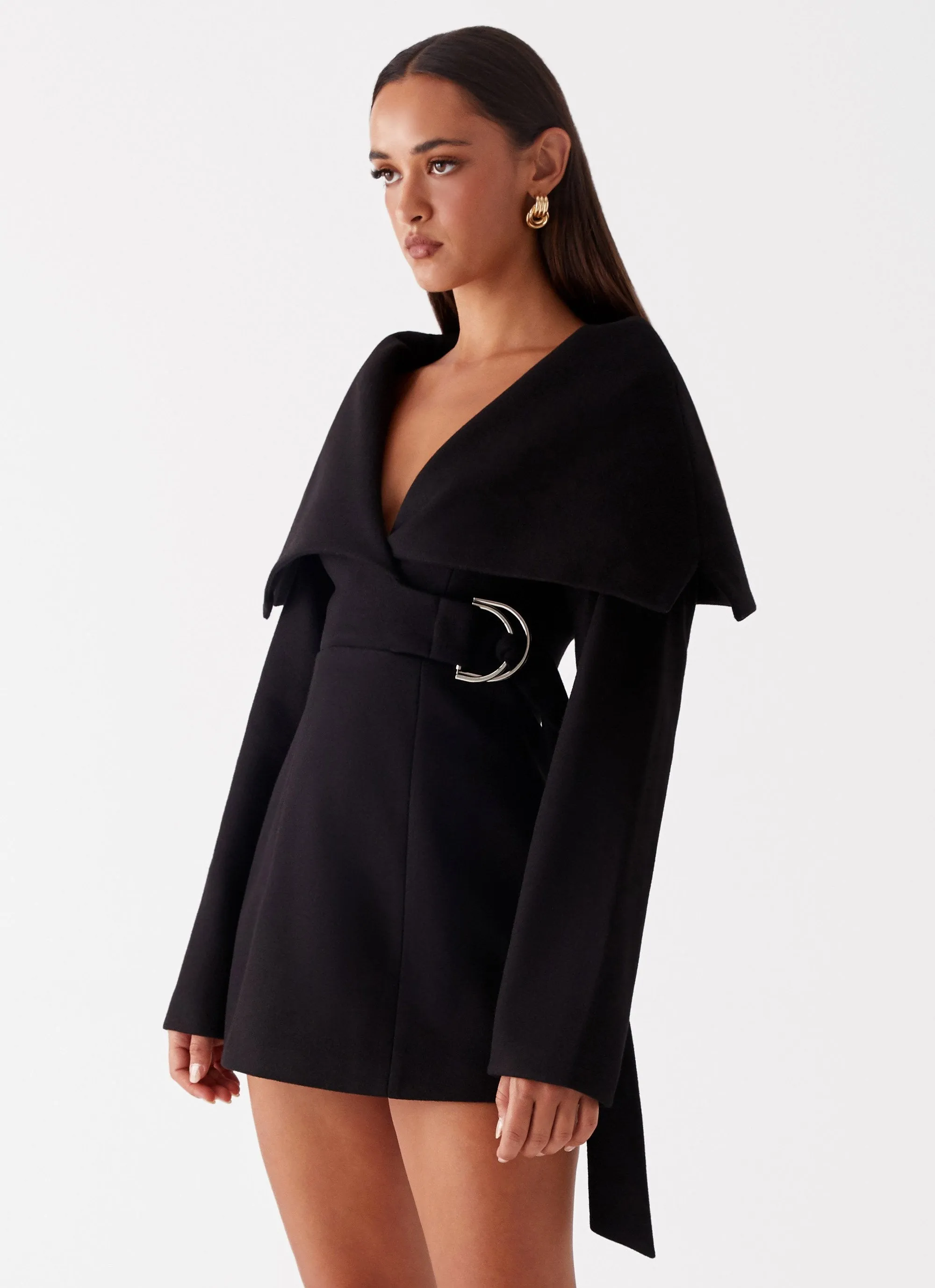 Kaide Mini Dress - Black sold by Peppermayo product image thumbnail 3