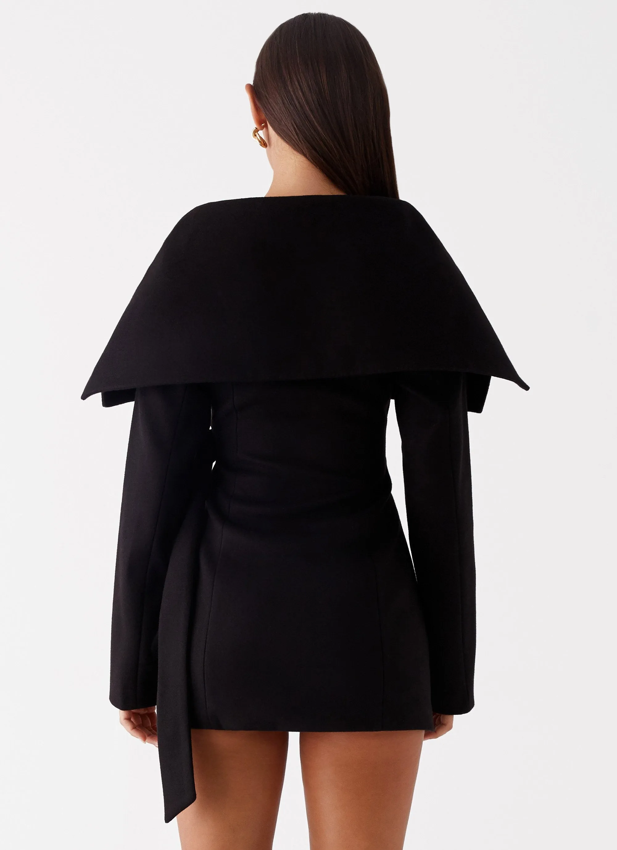 Kaide Mini Dress - Black sold by Peppermayo product image thumbnail 4