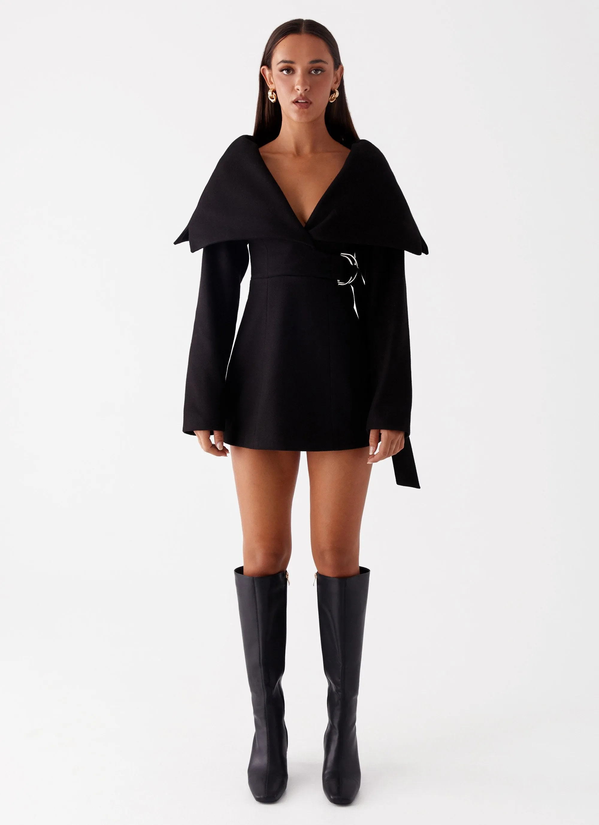 Kaide Mini Dress - Black sold by Peppermayo product image thumbnail 2