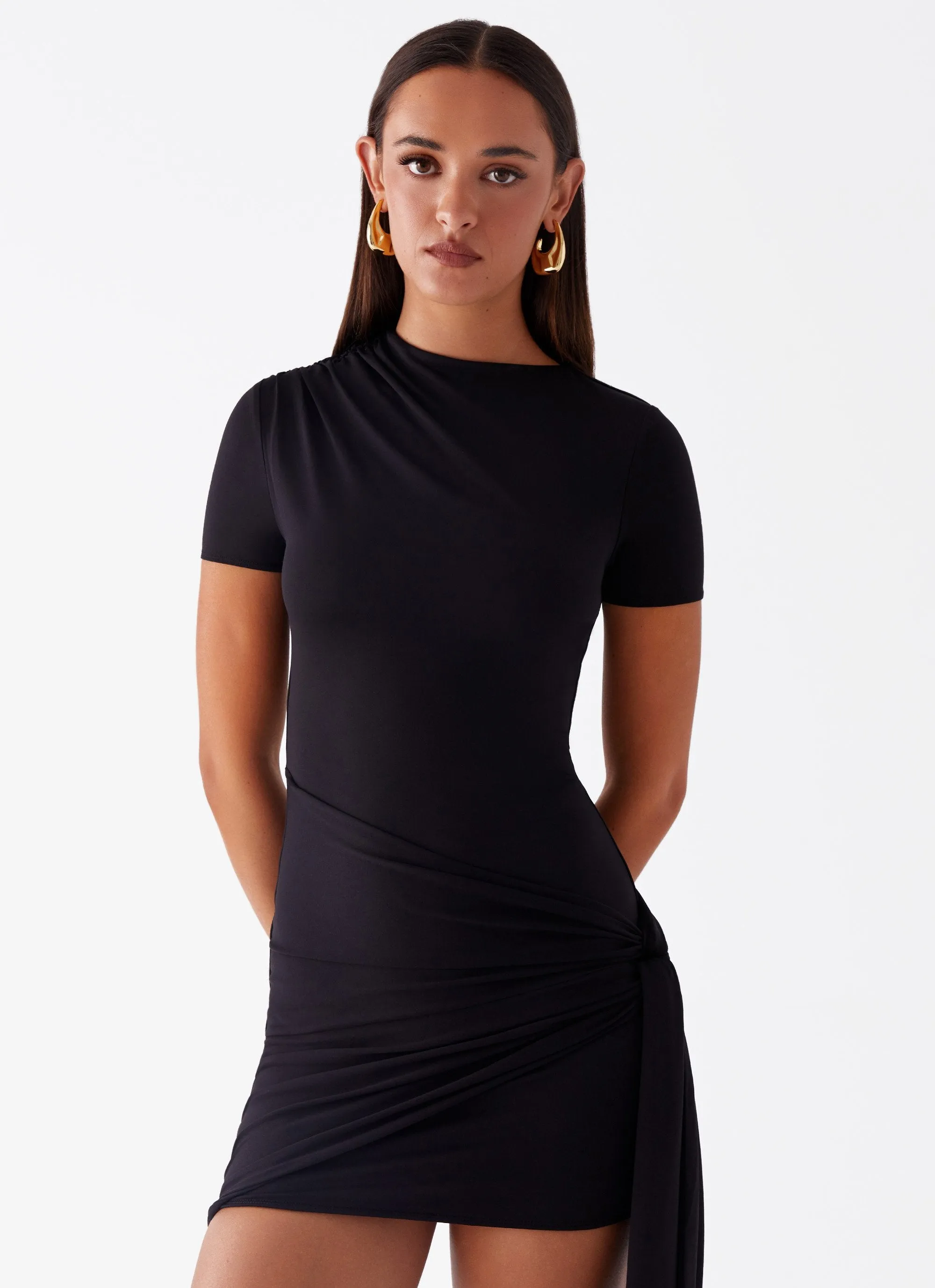 Anisa Mini Dress - Black sold by Peppermayo product image thumbnail 5