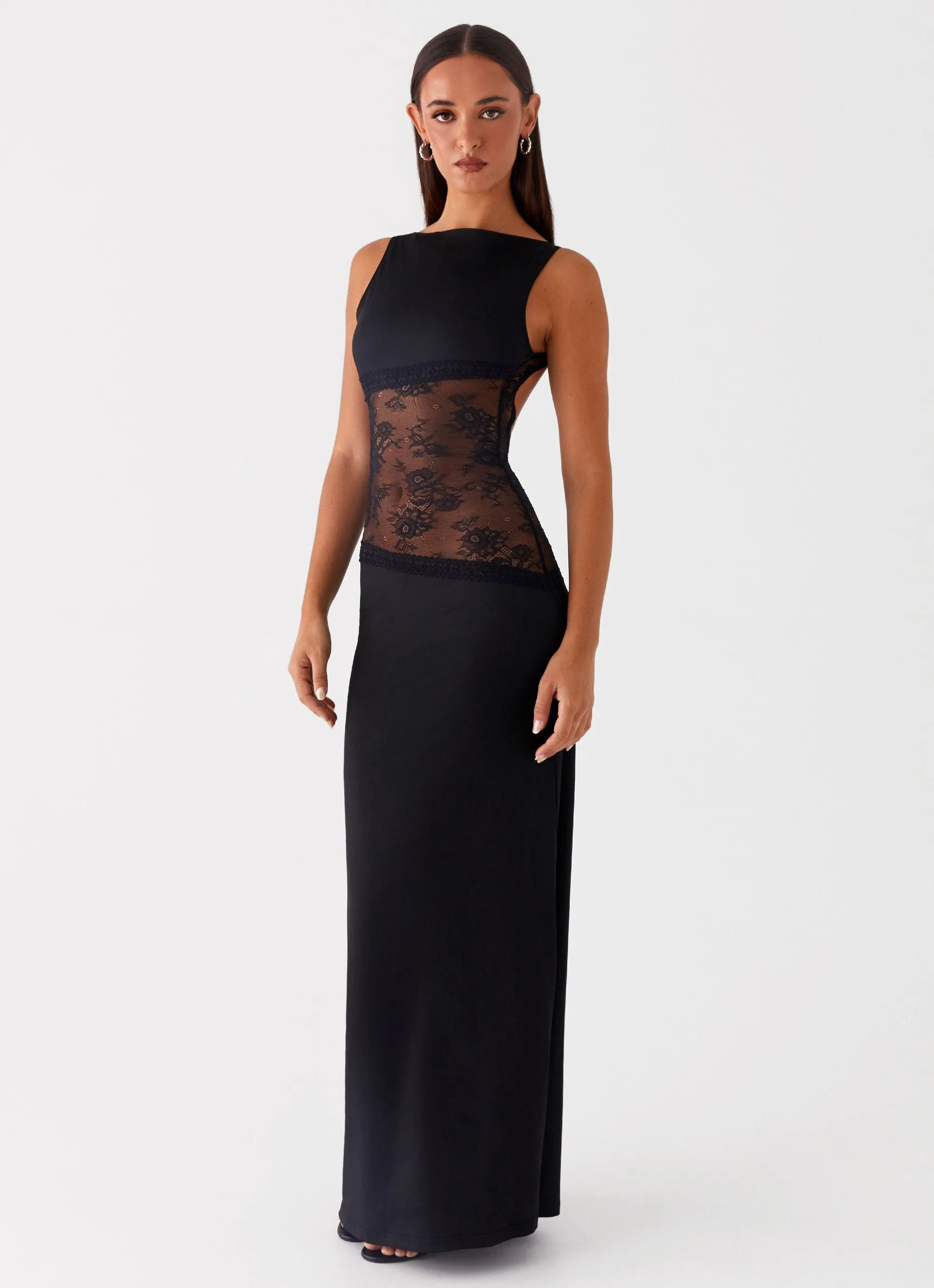 Lucinda Maxi Dress - Black sold by Peppermayo product image thumbnail 3