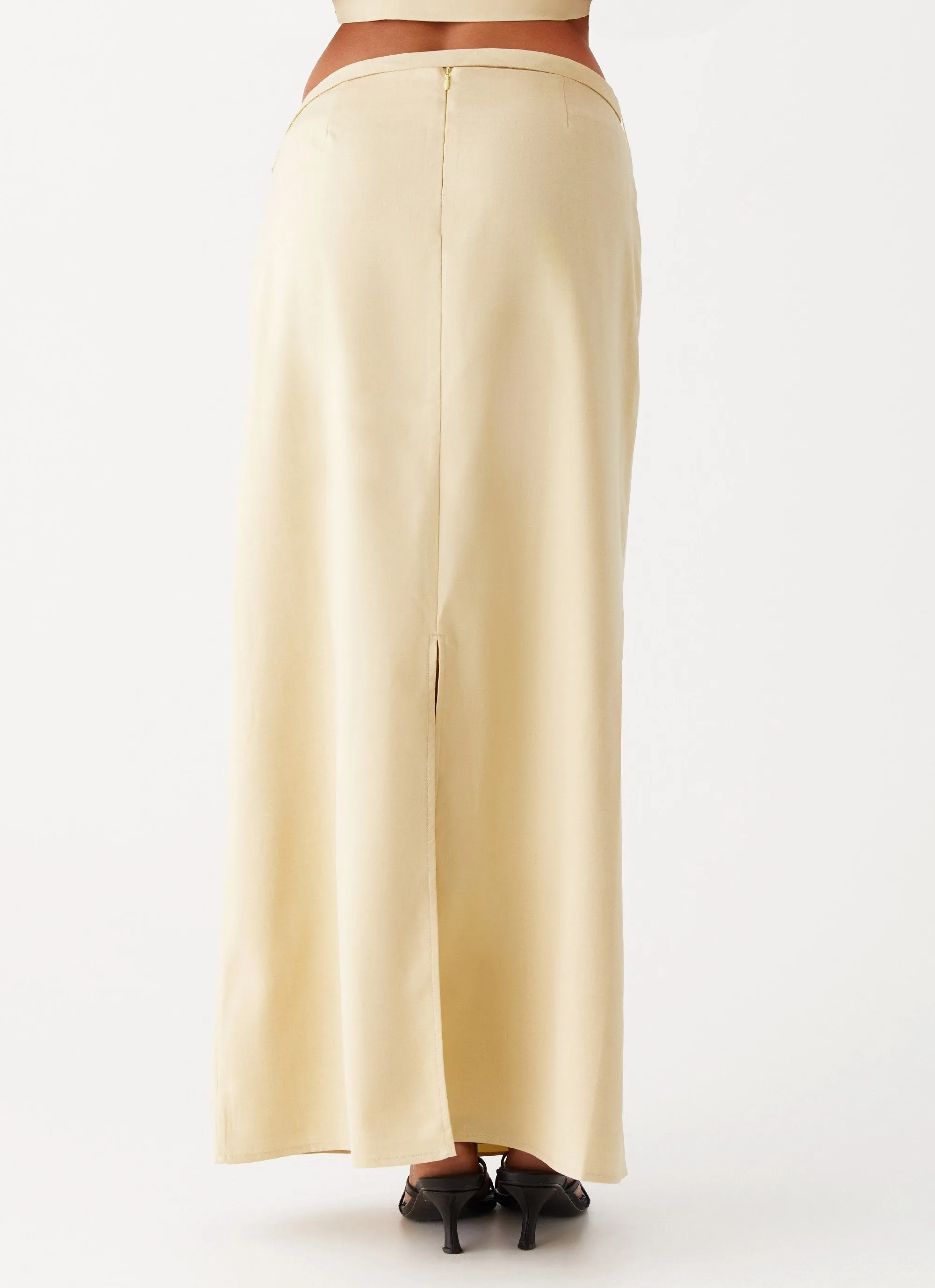 Azura Maxi Skirt - Yellow sold by Peppermayo product image thumbnail 4