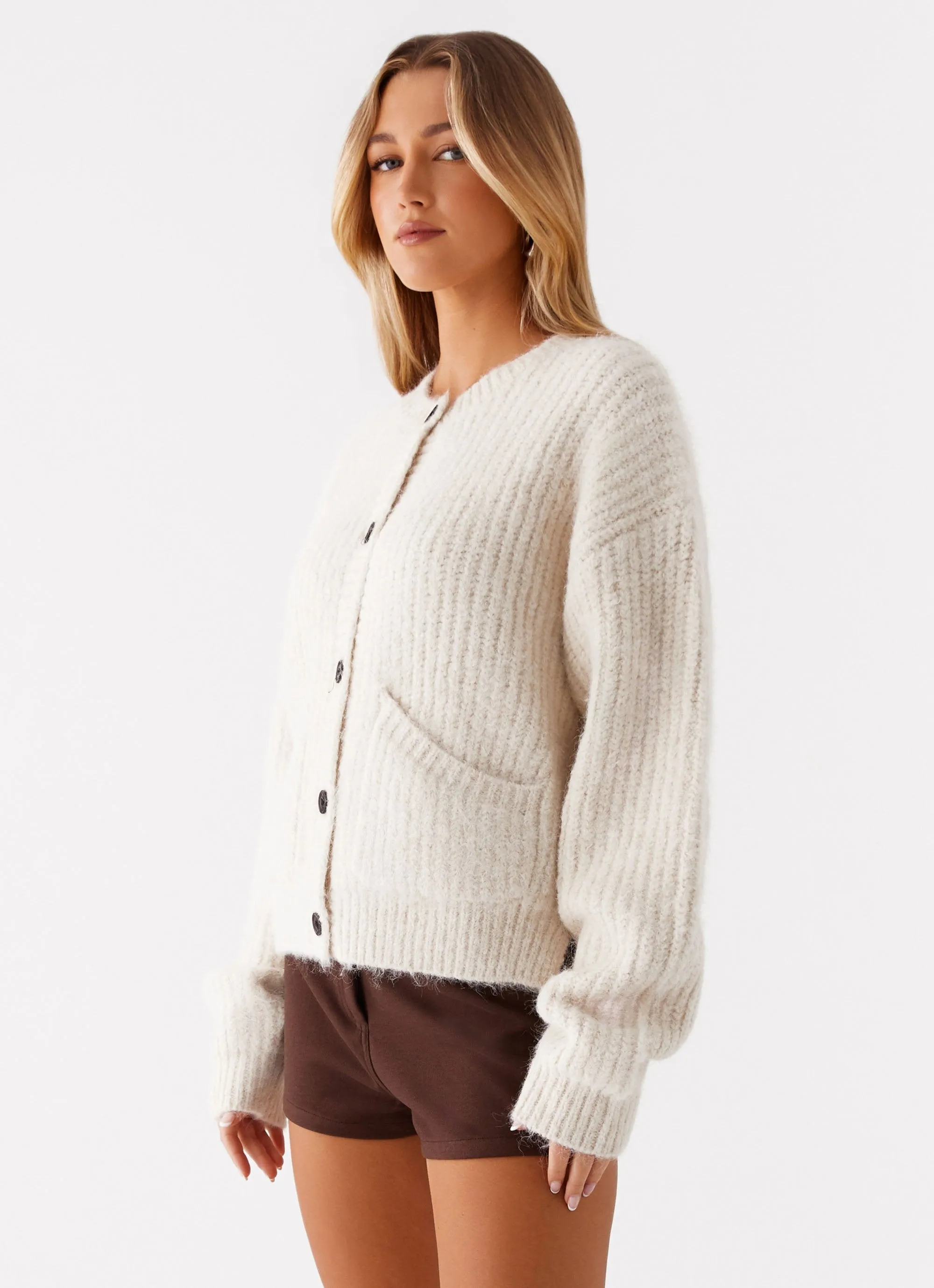 Hartley Cardigan - White sold by Peppermayo product image thumbnail 3