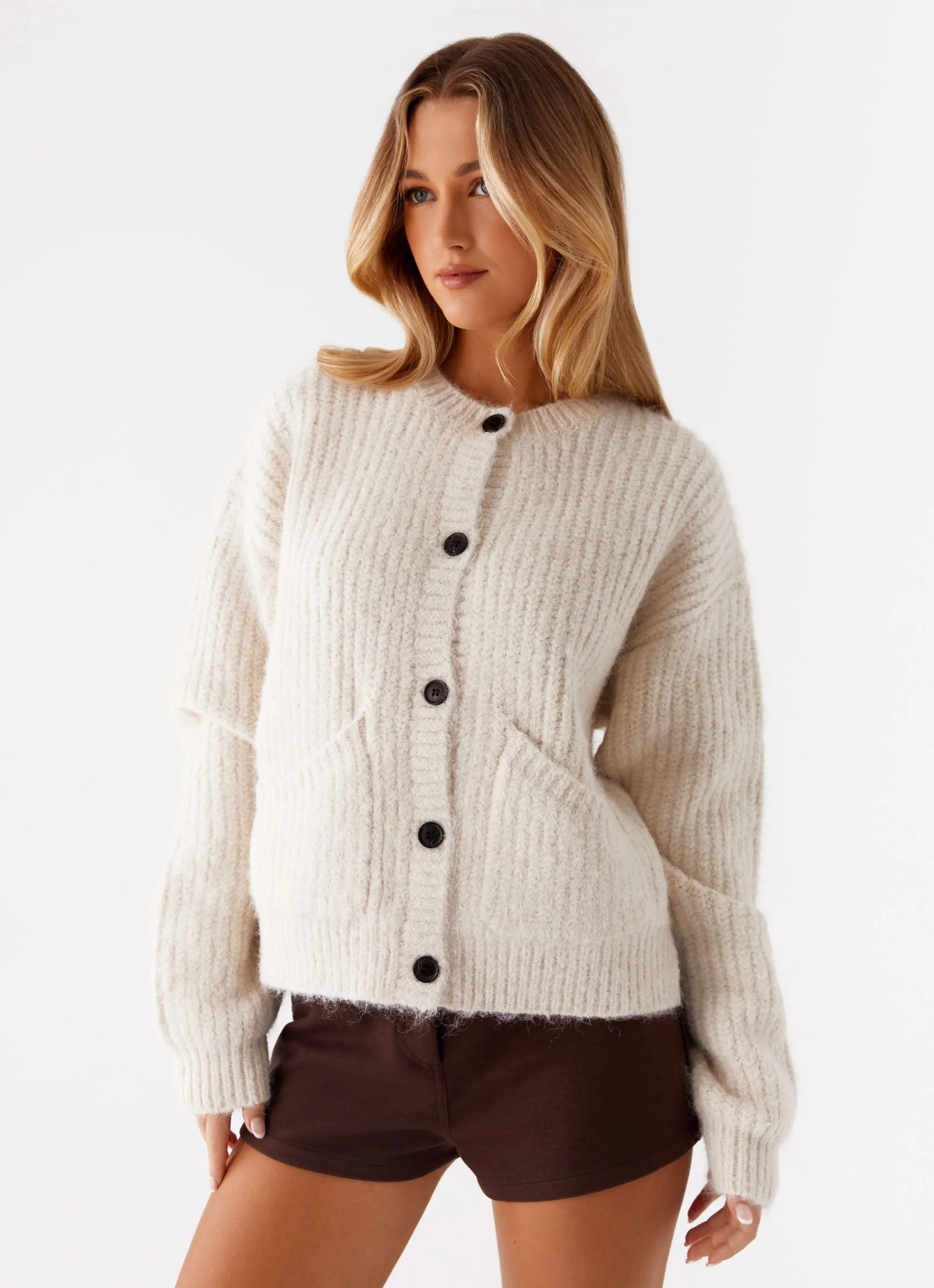 Hartley Cardigan - White sold by Peppermayo product image thumbnail 5