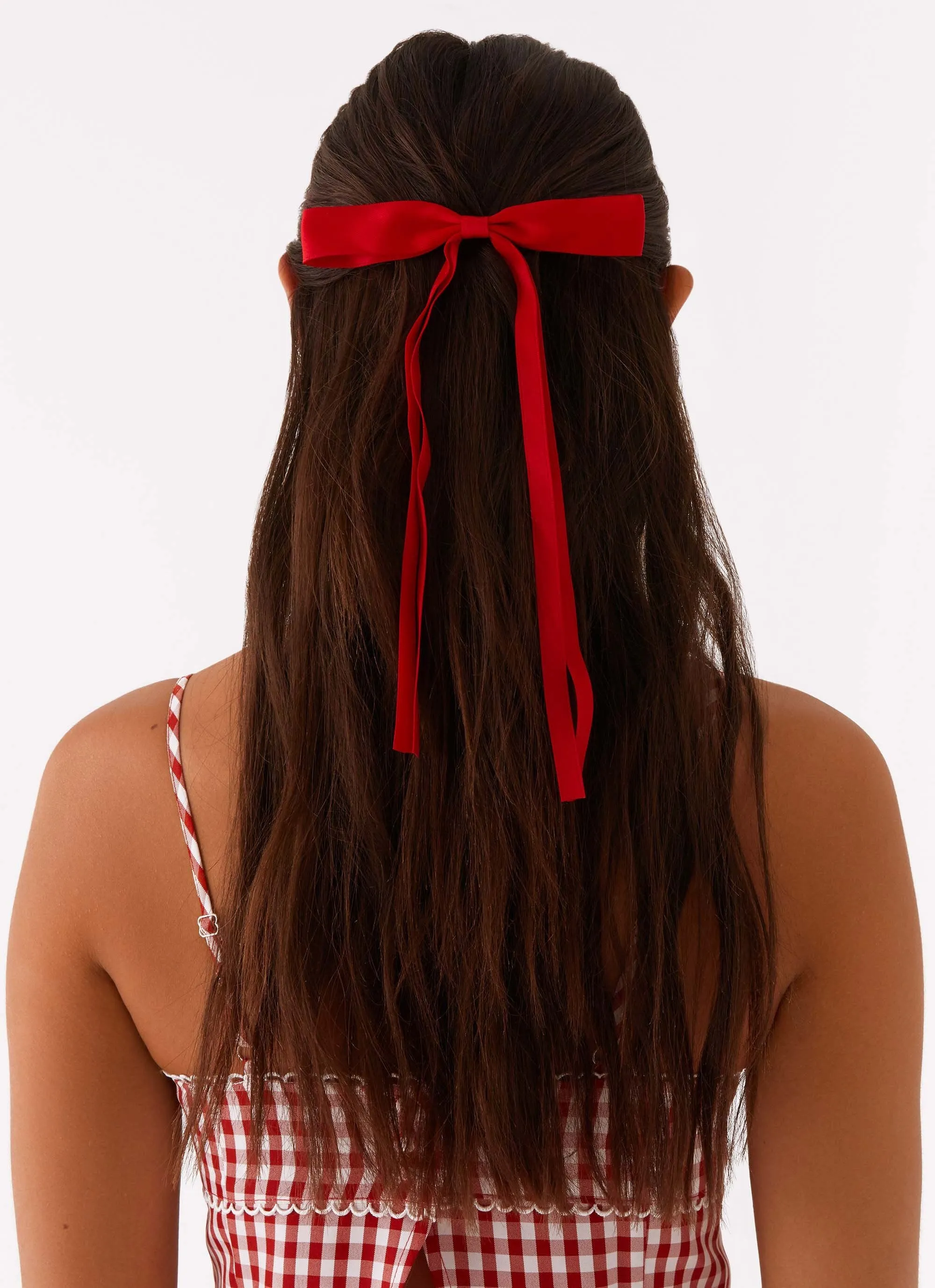 Dorothy Bow Hair Clip - Red sold by Peppermayo product image thumbnail 3