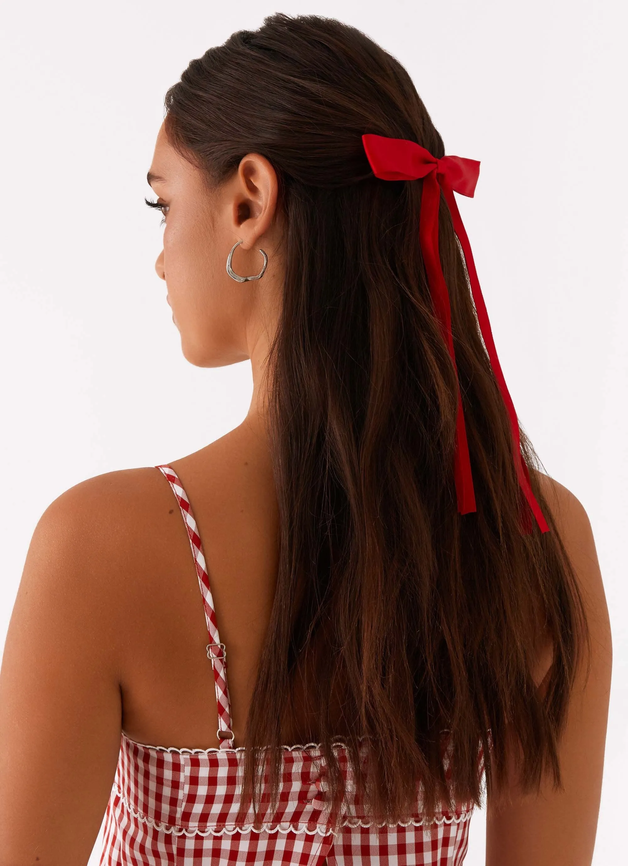 Dorothy Bow Hair Clip - Red sold by Peppermayo product image thumbnail 4