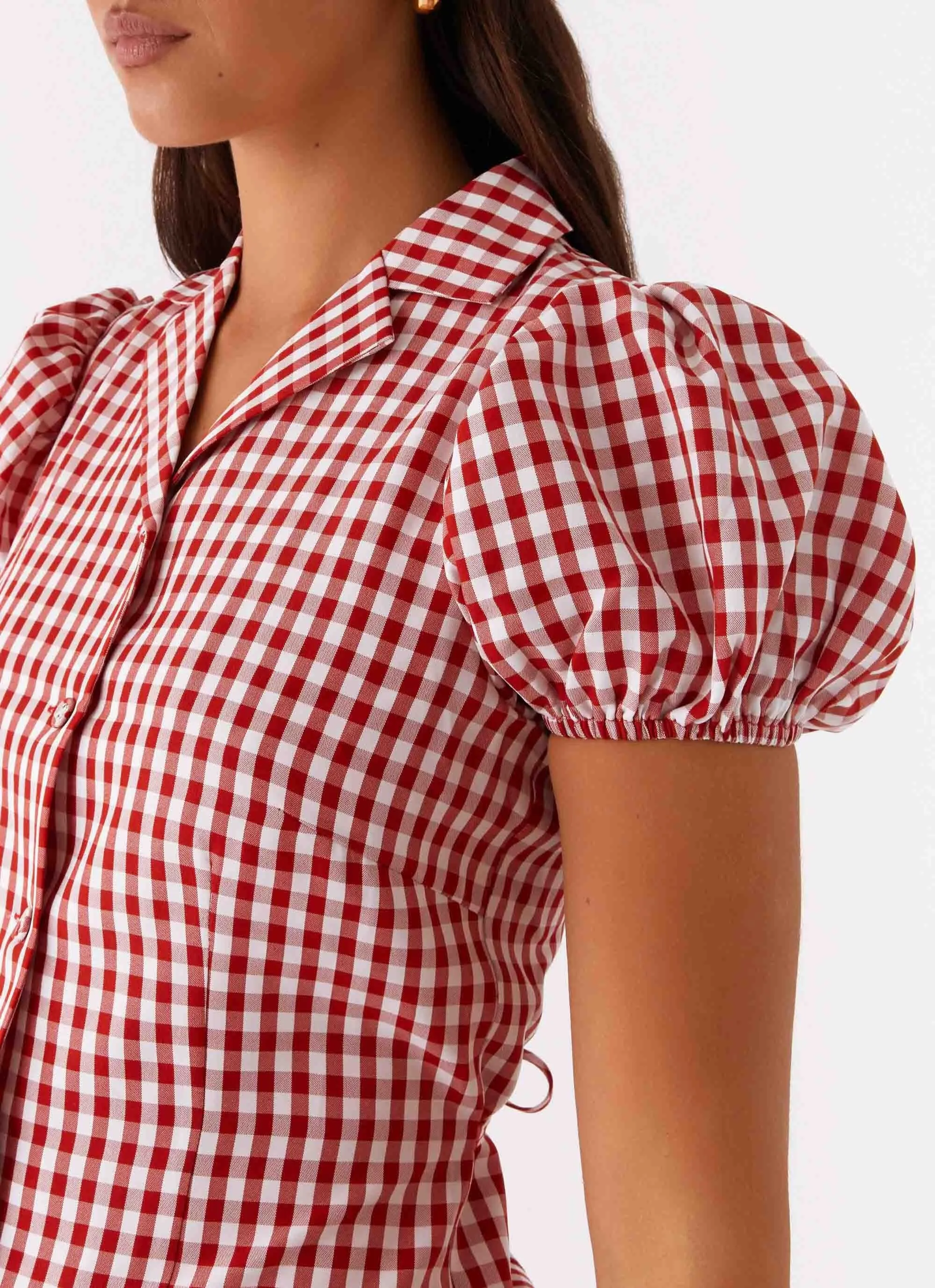 Verity Maxi Dress - Red Gingham sold by Peppermayo product image thumbnail 4