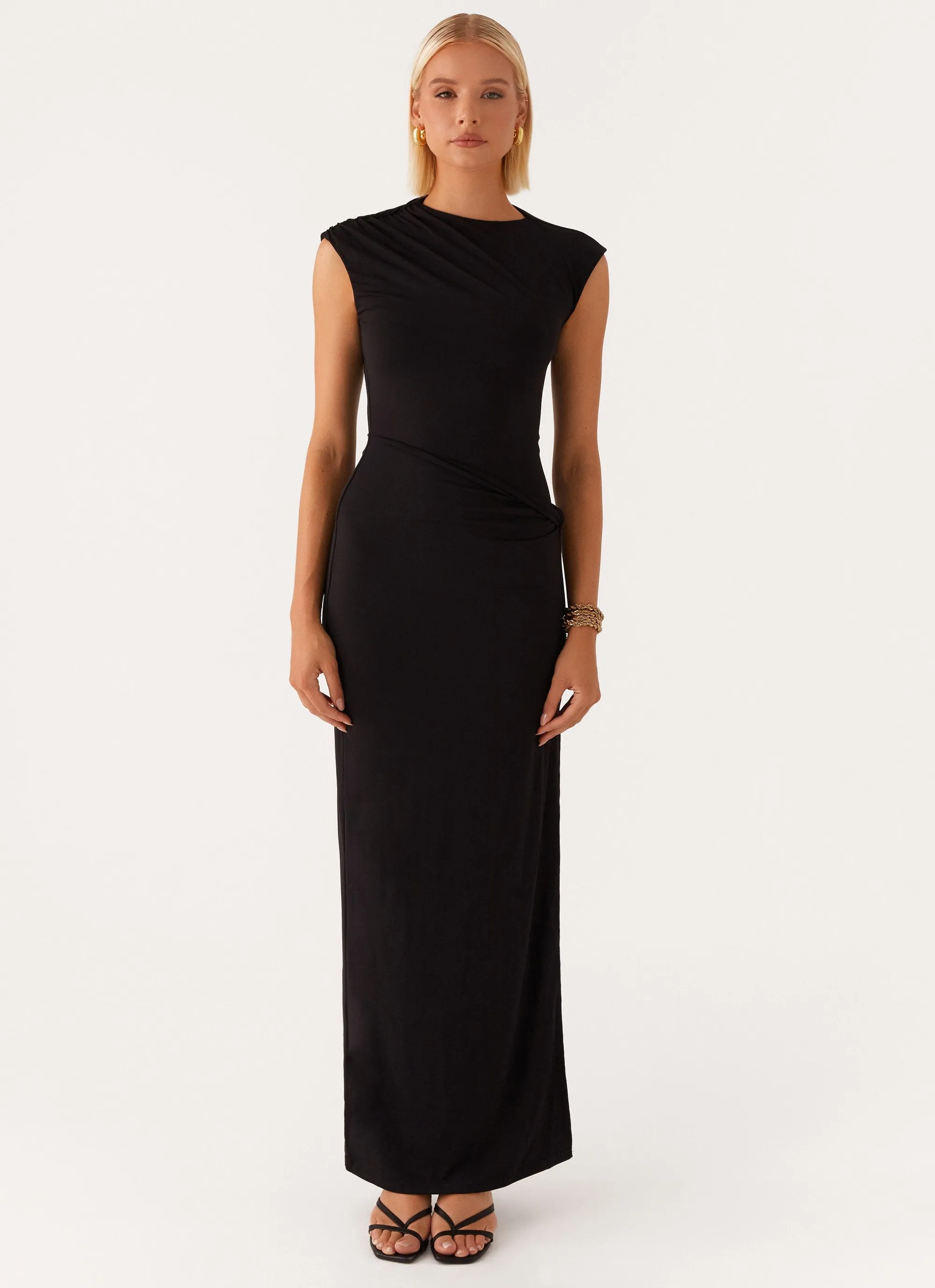Geneva Maxi Dress - Black sold by Peppermayo product image thumbnail 2