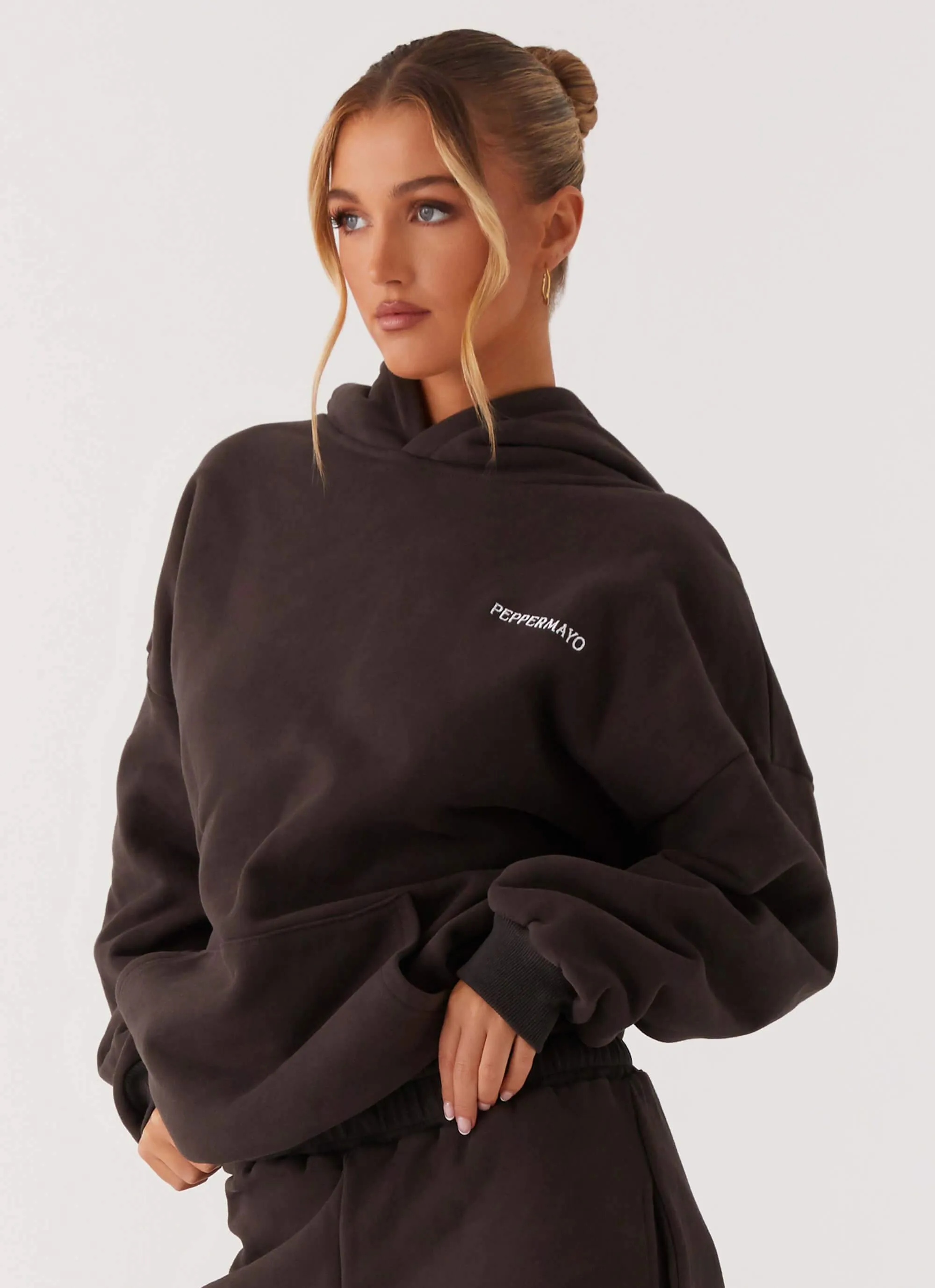 Signature Oversized Hoodie - Charcoal sold by Peppermayo product image thumbnail 4
