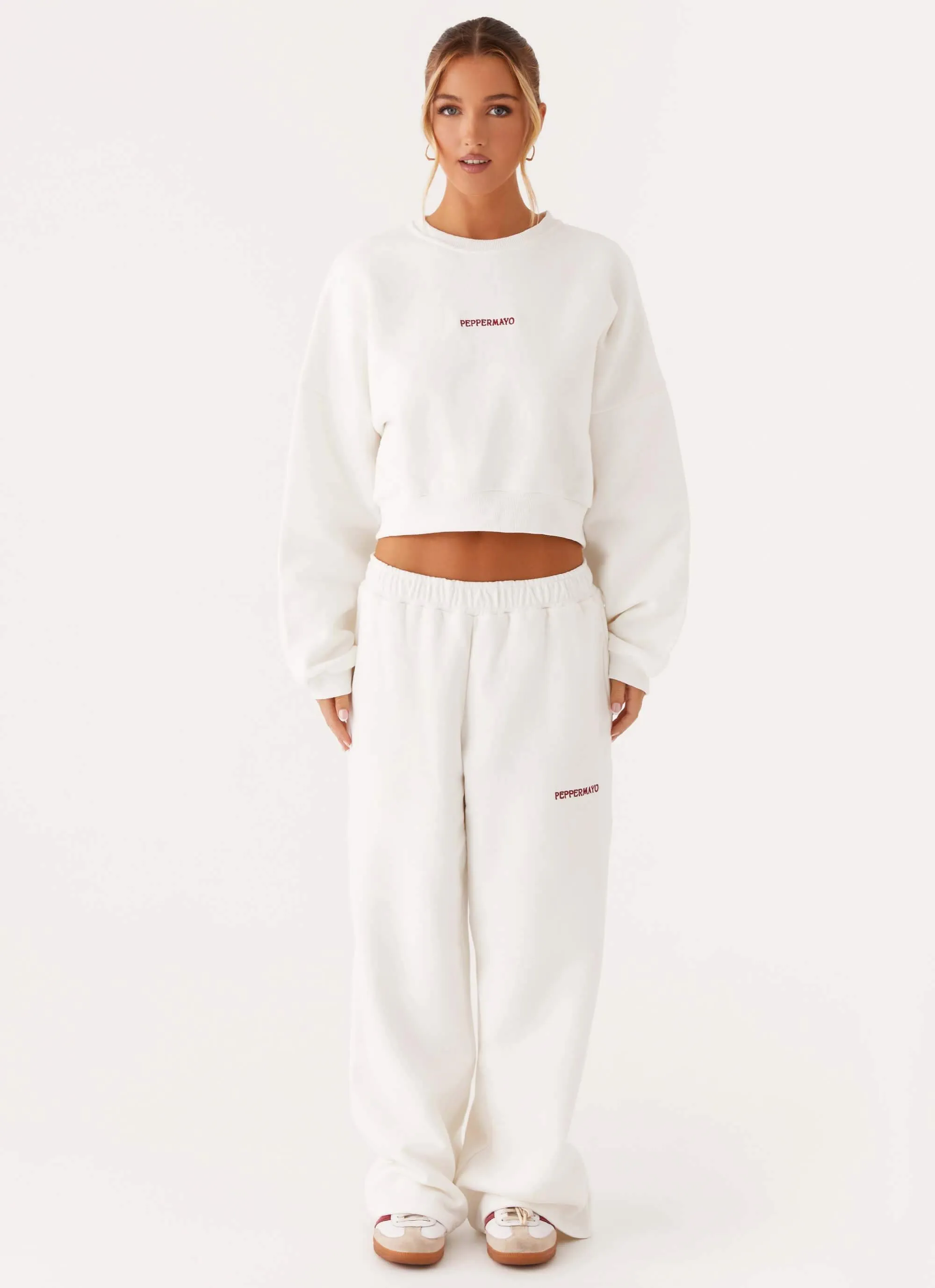 Signature Sweatpants - Ivory sold by Peppermayo product image thumbnail 3