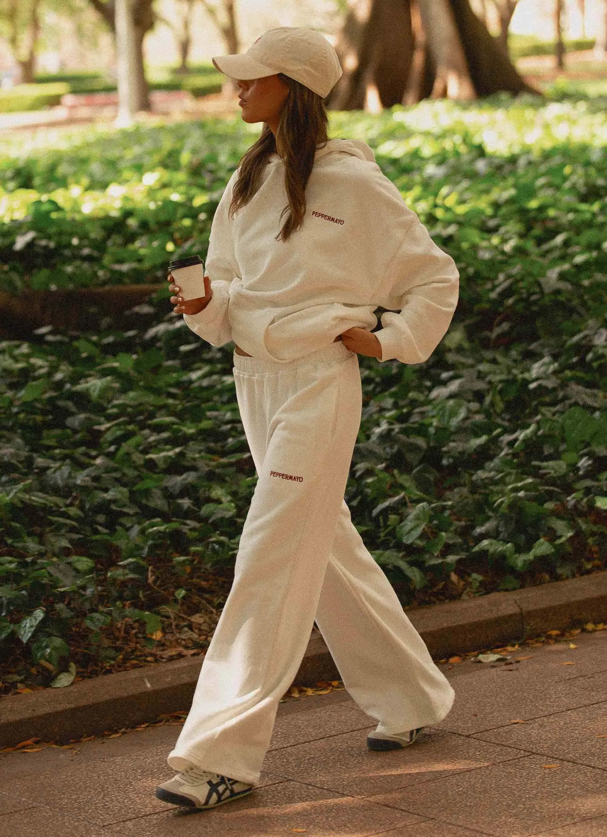 Signature Sweatpants - Ivory sold by Peppermayo product image thumbnail 2