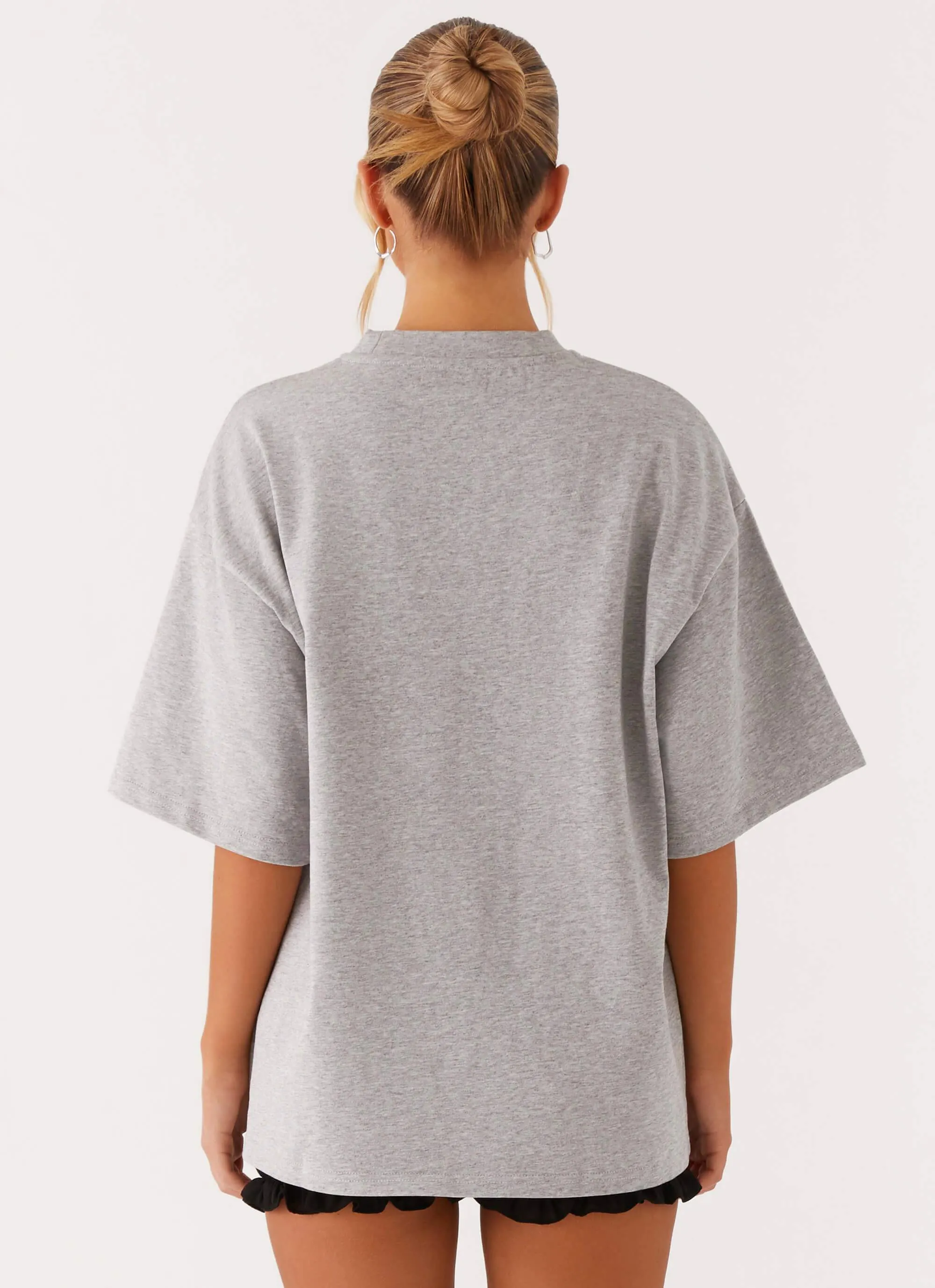 Signature Oversized Tee - Grey sold by Peppermayo product image thumbnail 5