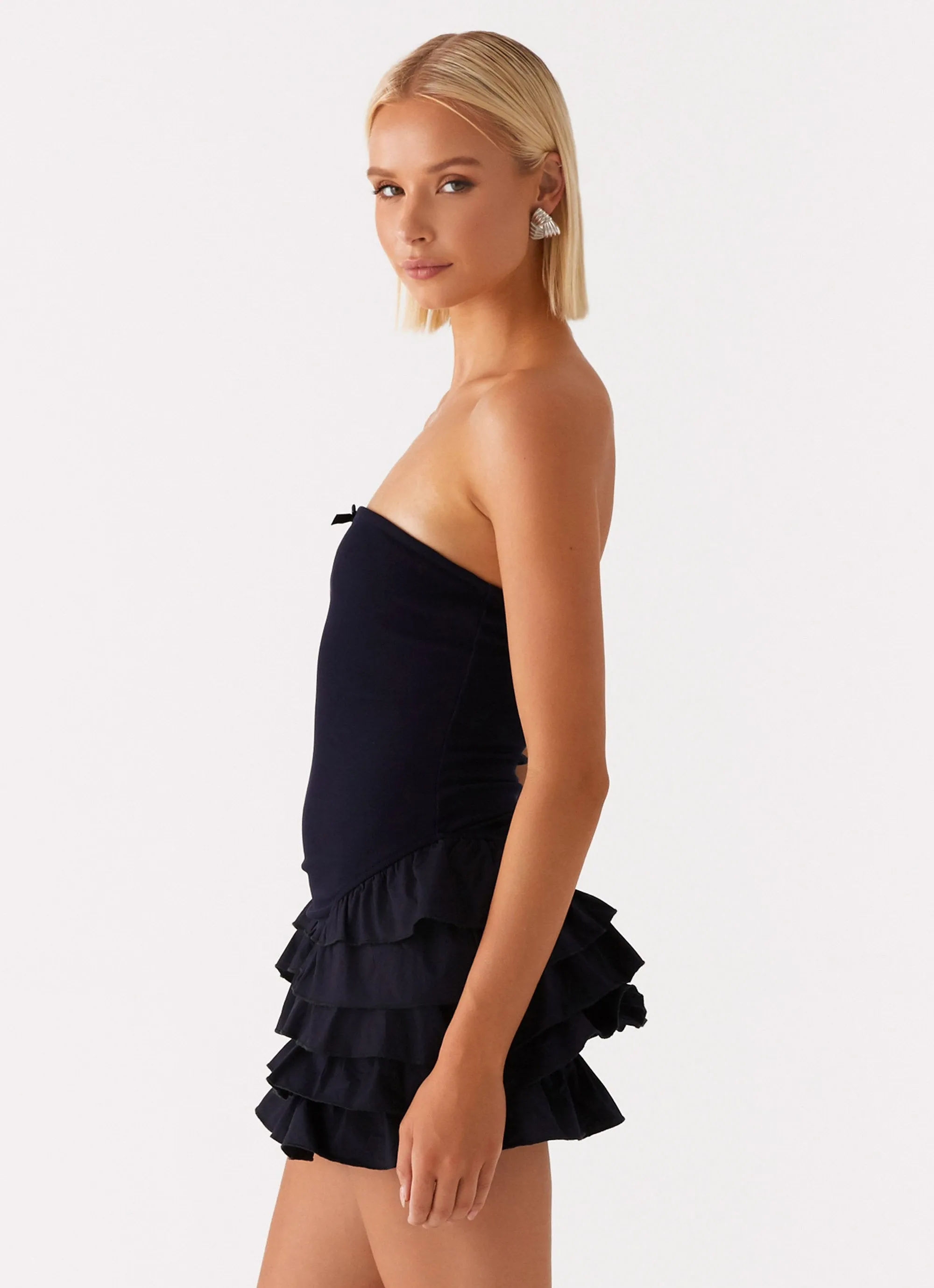 Tamay Mini Dress - Navy sold by Peppermayo product image thumbnail 3