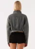 Lilith Boxy Denim Jacket - Vintage Wash sold by Peppermayo