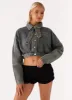 Lilith Boxy Denim Jacket - Vintage Wash sold by Peppermayo