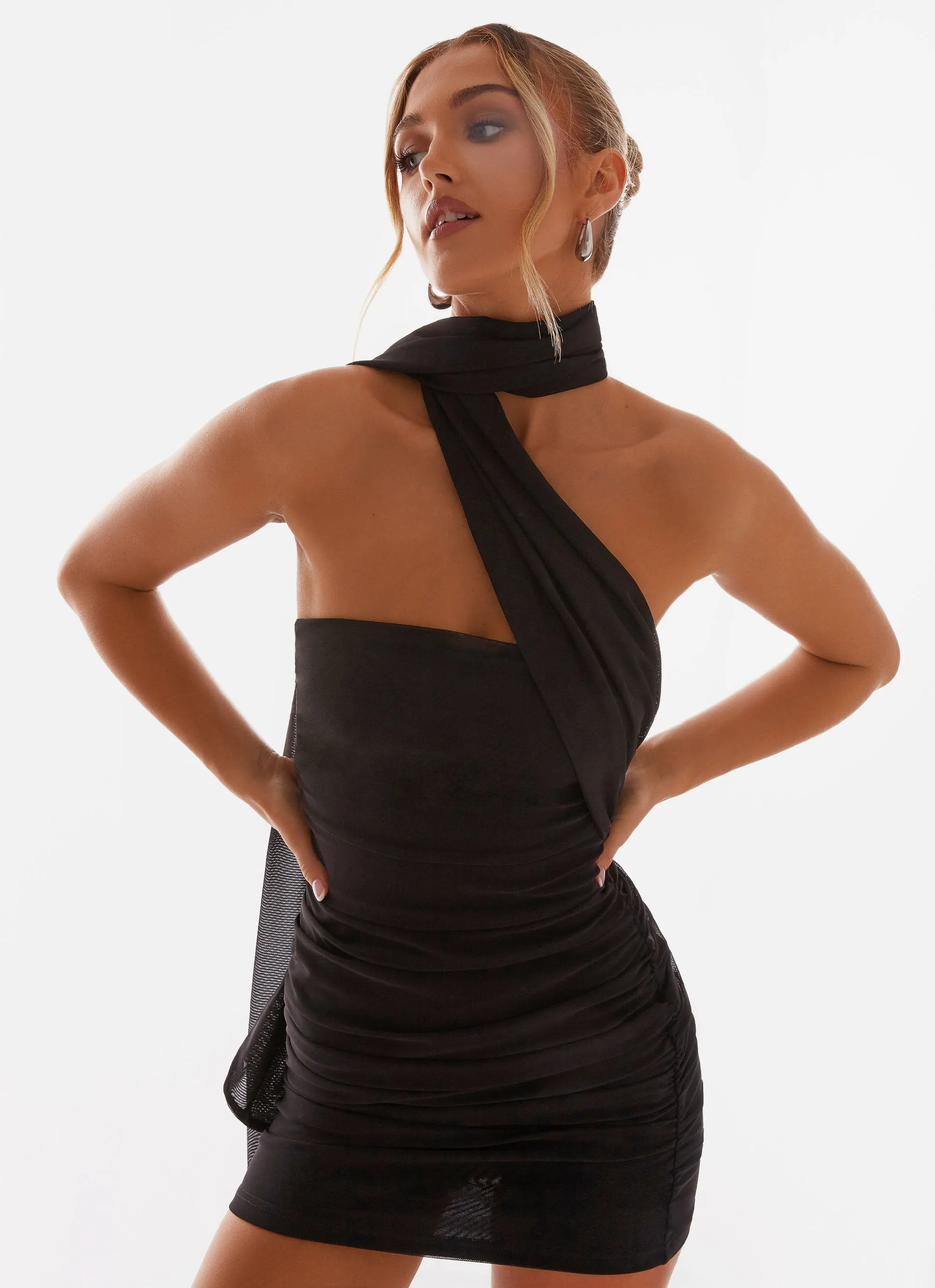 Breaking News Mini Dress - Black sold by Peppermayo product image thumbnail 5