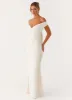 Chantelle Maxi Dress - Ivory sold by Peppermayo