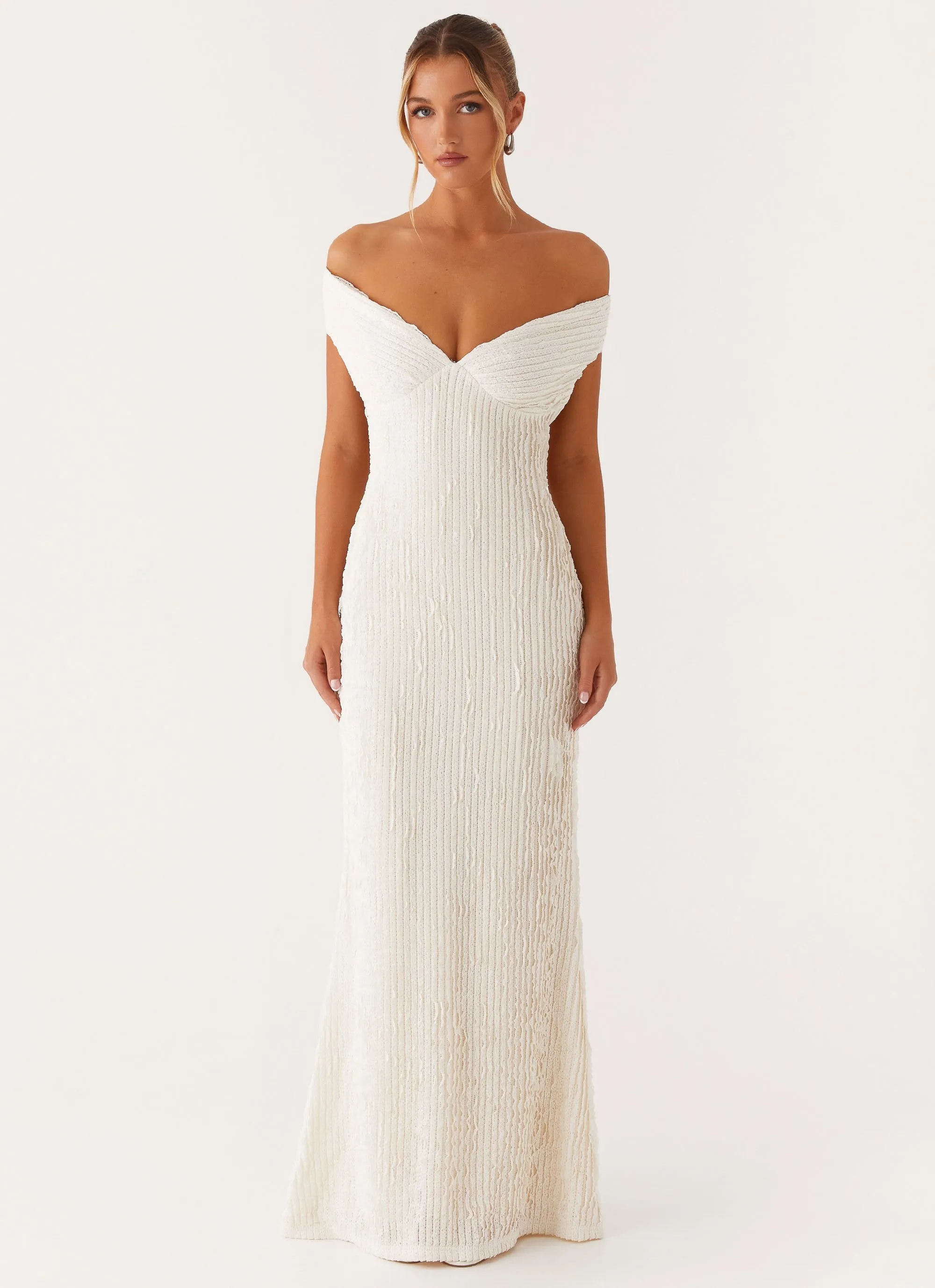 Chantelle Maxi Dress - Ivory sold by Peppermayo product image thumbnail 4