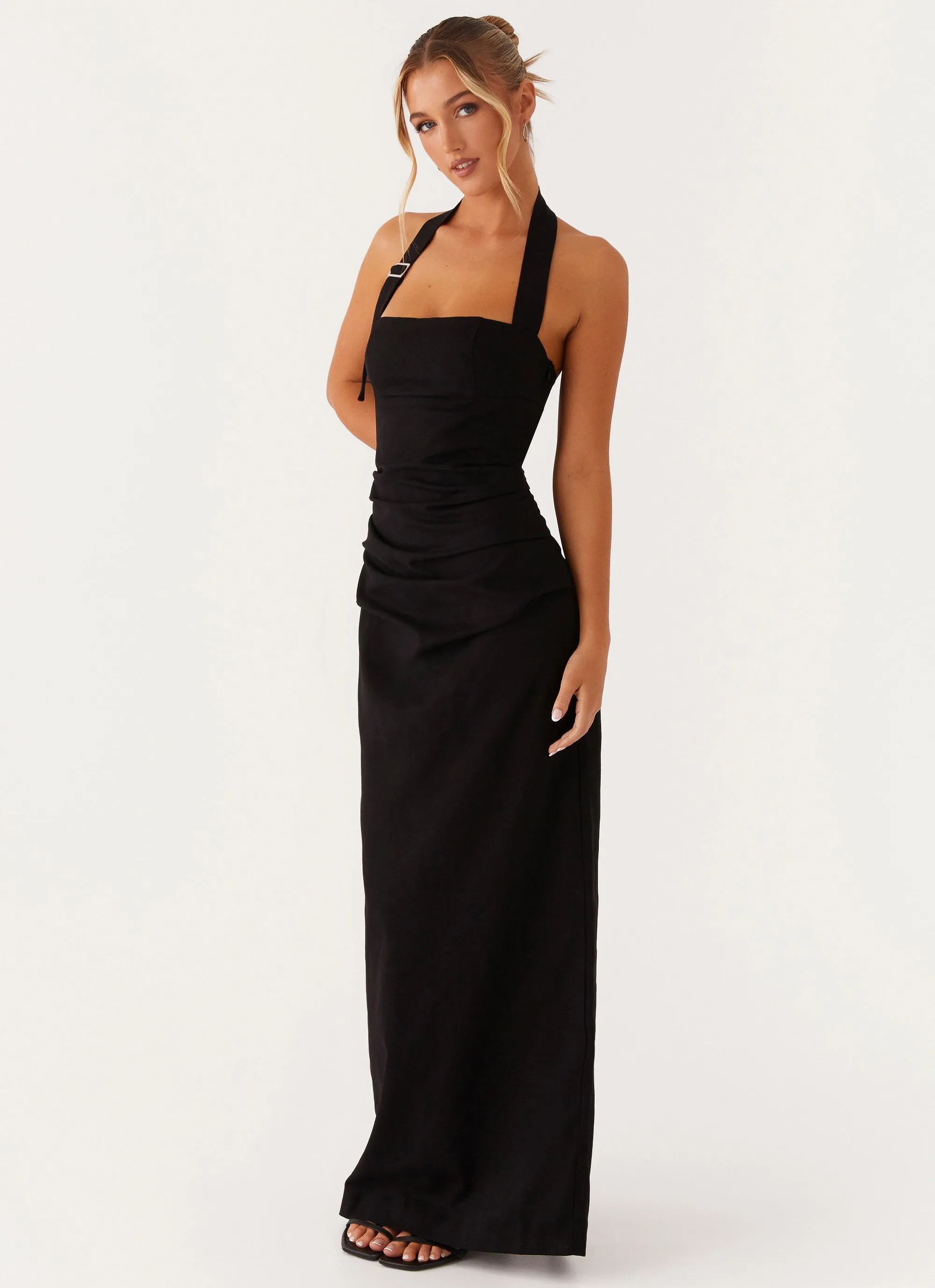 Rumour Has it Maxi Dress - Black sold by Peppermayo product image thumbnail 3