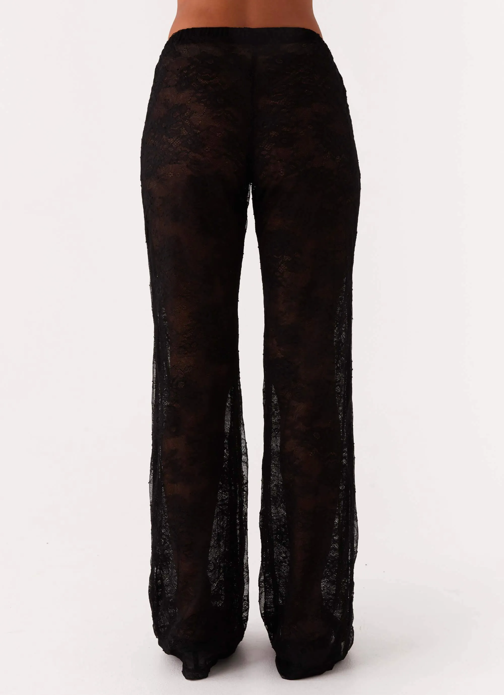 Paige Lace Pants - Black sold by Peppermayo product image thumbnail 4
