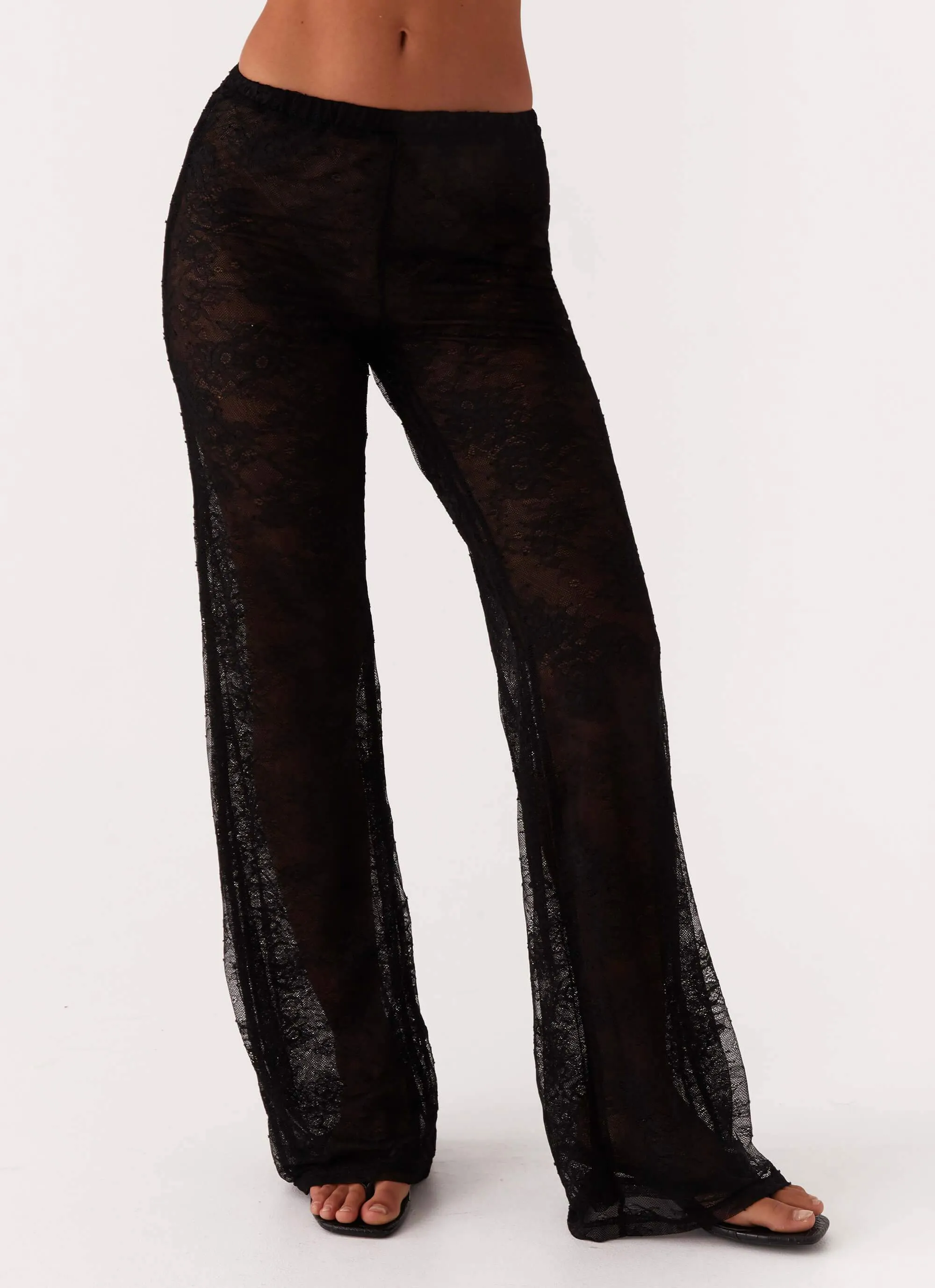 Paige Lace Pants - Black sold by Peppermayo product image thumbnail 5