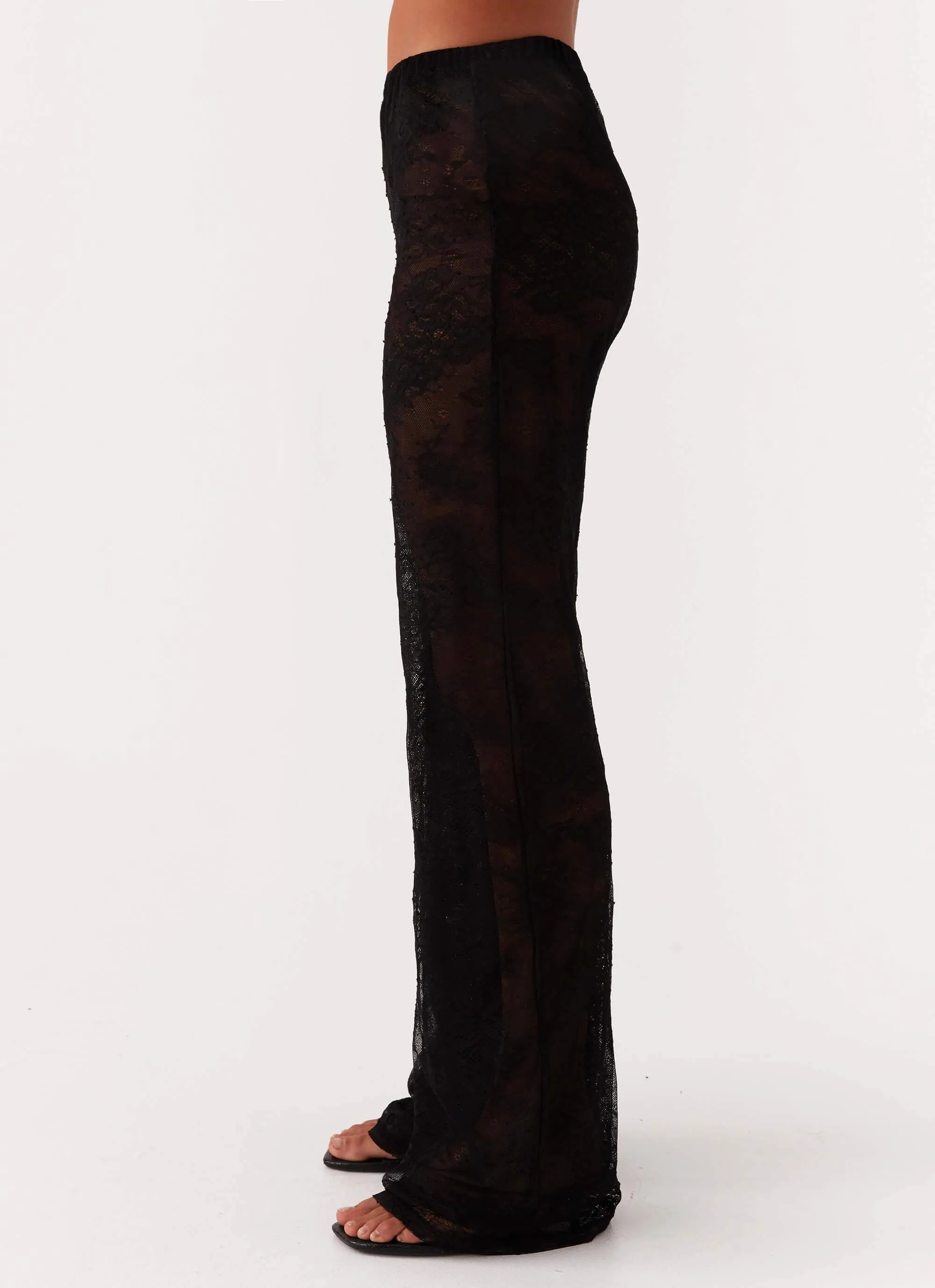 Paige Lace Pants - Black sold by Peppermayo product image thumbnail 3