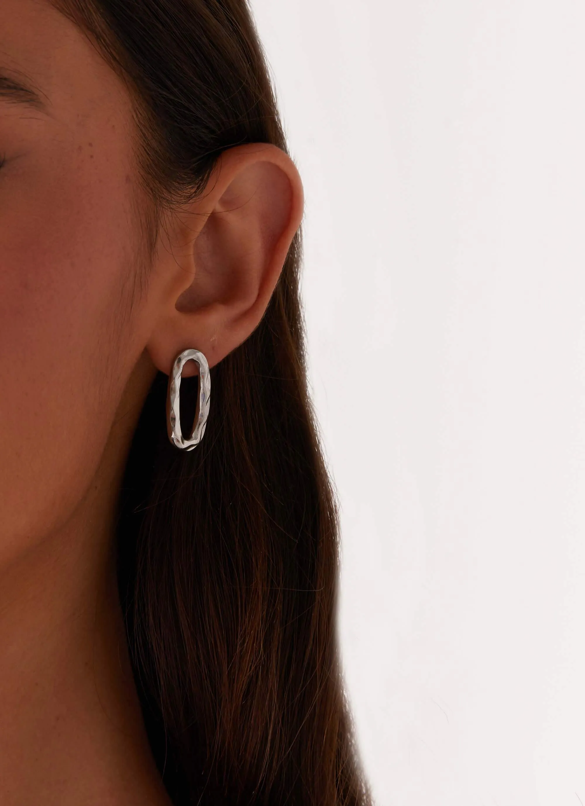 Jedia Earrings - Silver sold by Peppermayo product image thumbnail 3