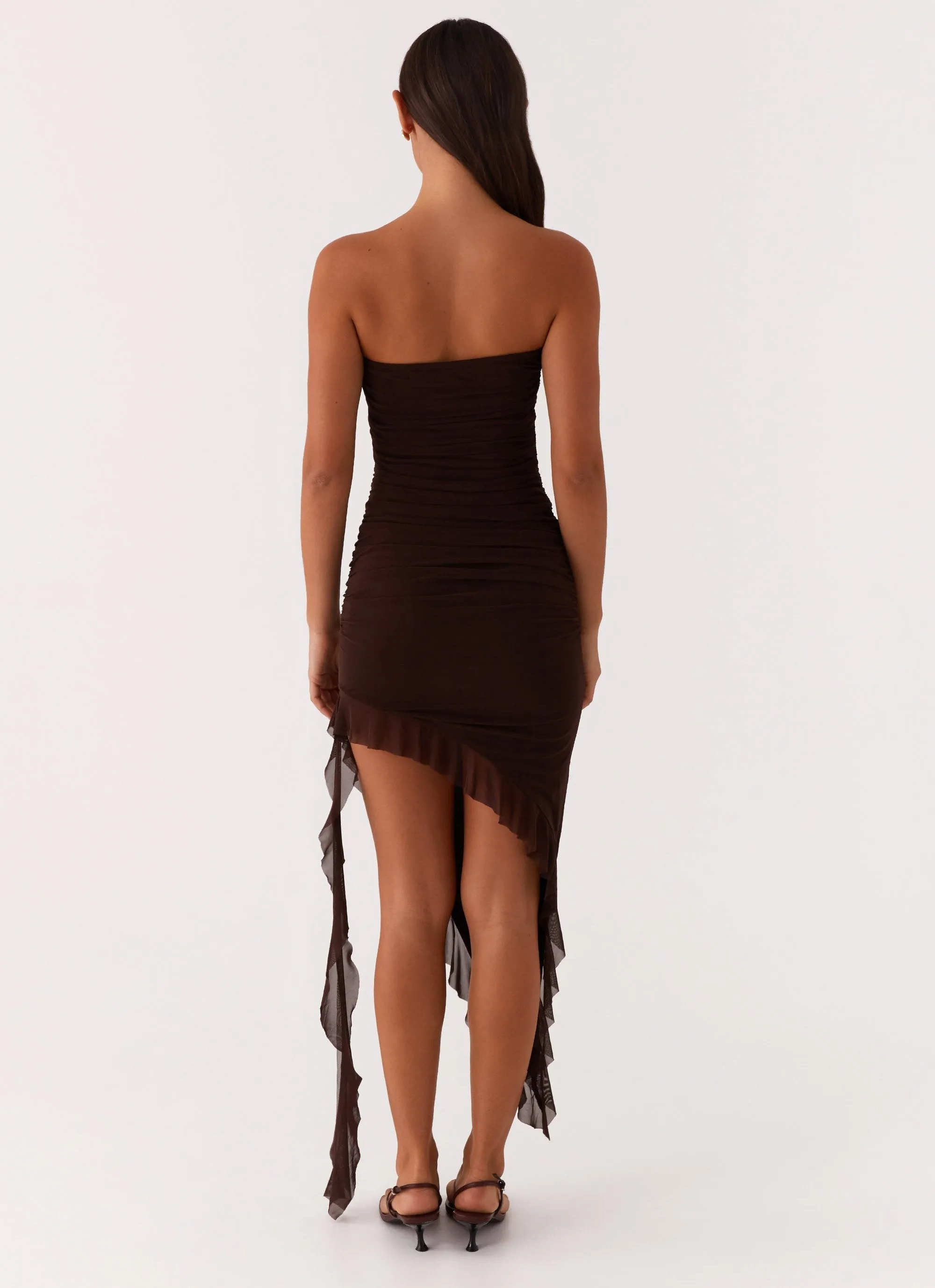 Aoife Midi Dress - Brown sold by Peppermayo product image thumbnail 5