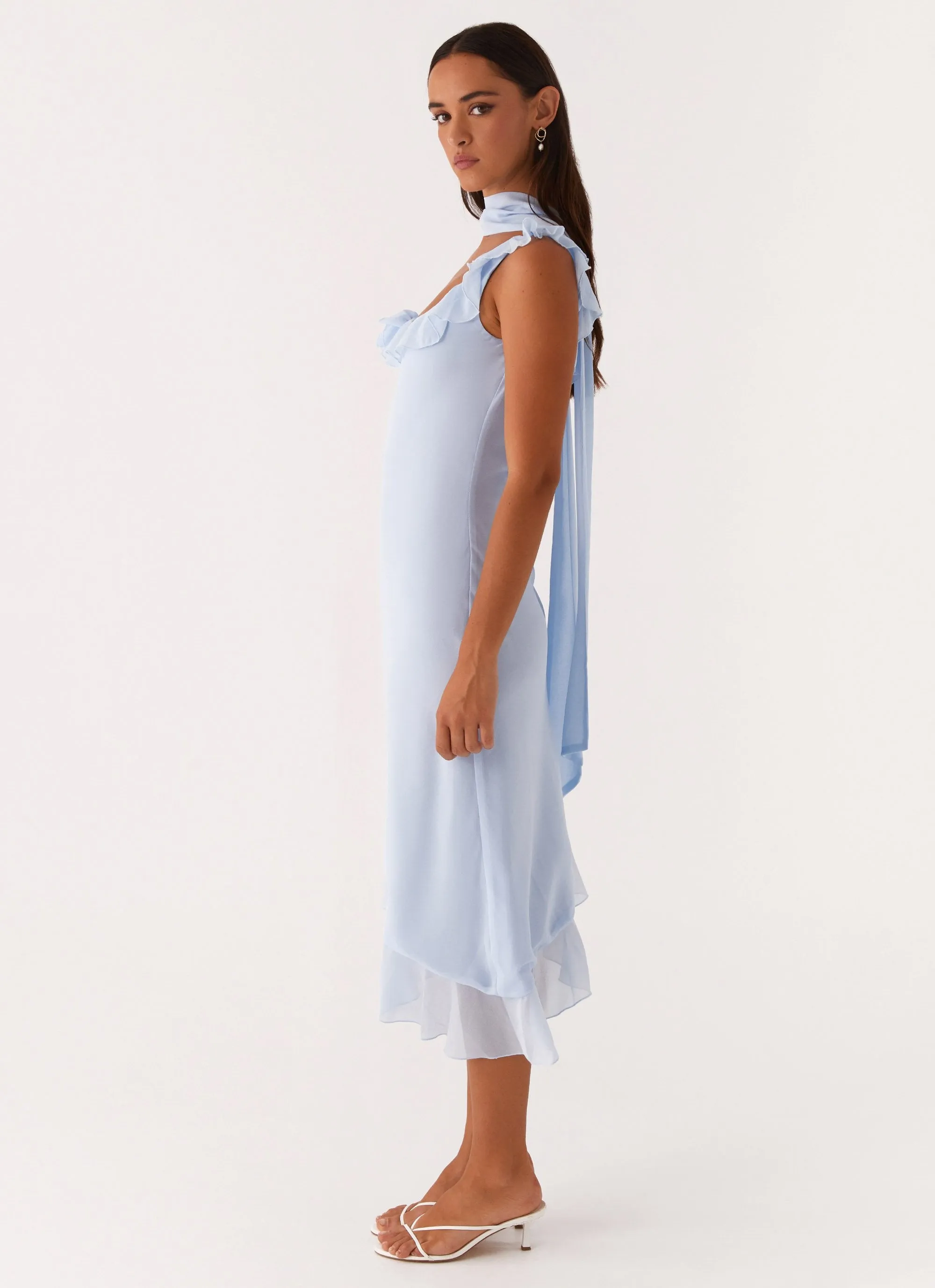 Fariday Midi Dress - Blue sold by Peppermayo product image thumbnail 3